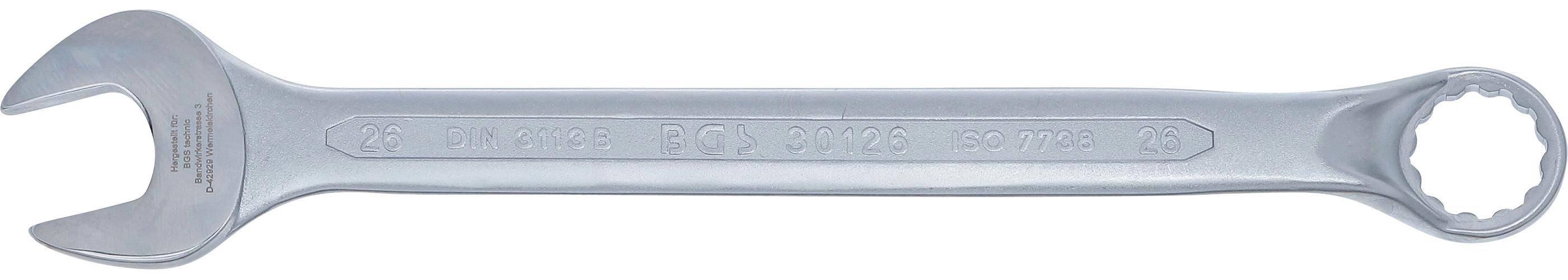 BGS Maul-Ringschlüssel, gekröpft | SW 26 mm