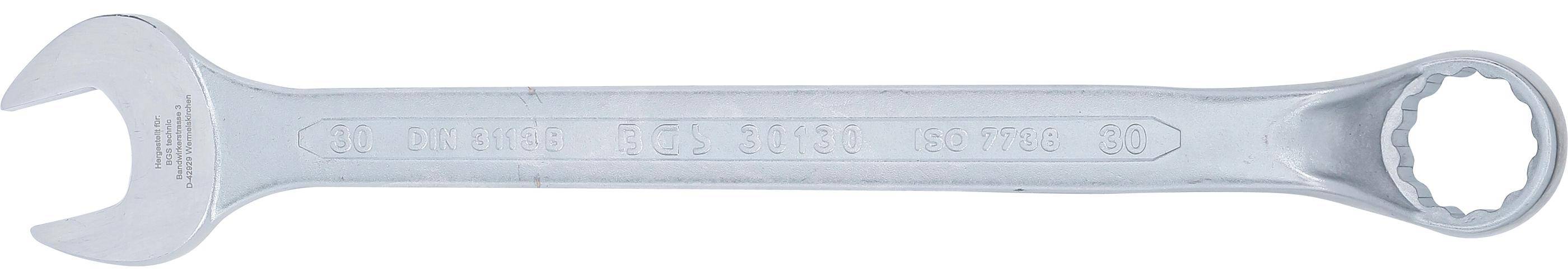 BGS Maul-Ringschlssel, gekrpft | SW 30 mm