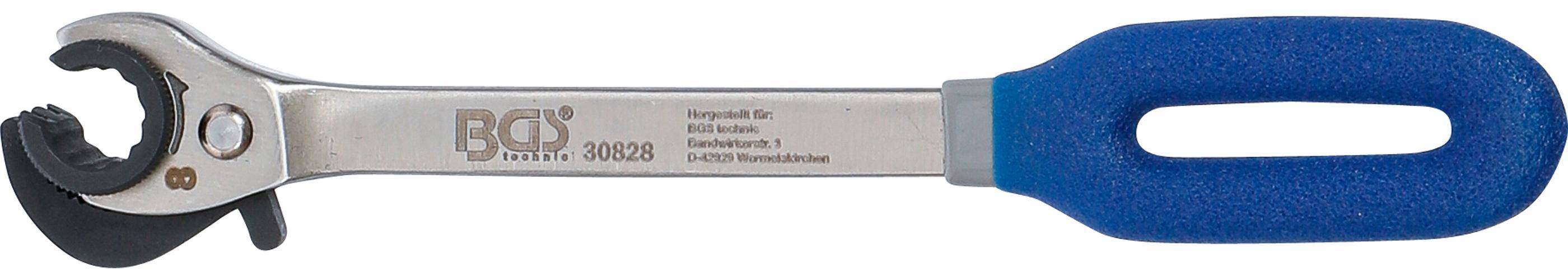 BGS Ratschen-Ringschlüssel, offen | SW 8 mm