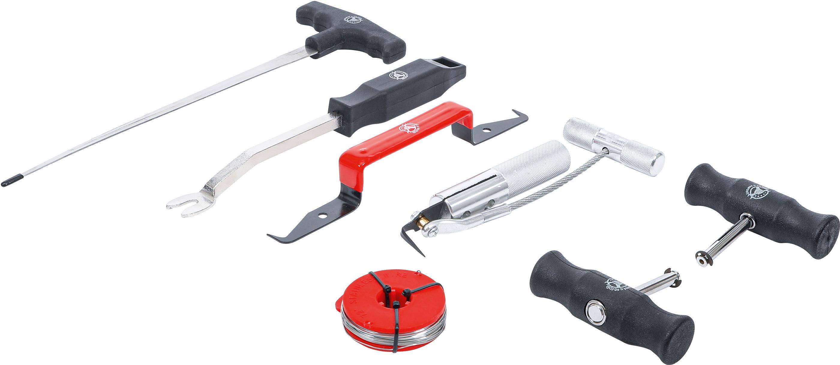 BGS Do It Yourself Windschutzscheiben-Ausbau-Satz | 7-tlg.