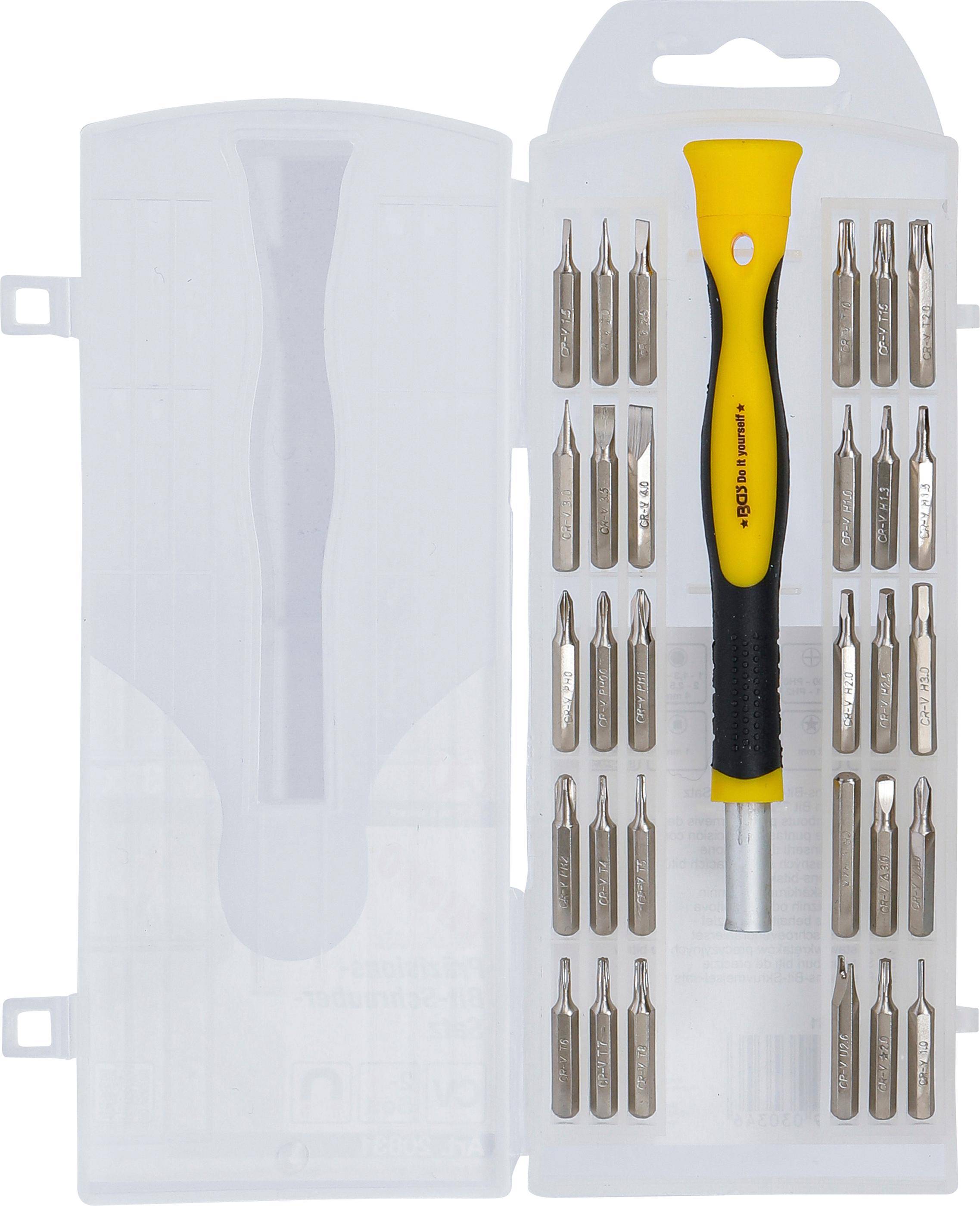 BGS Do It Yourself Przisions-Bit-Schrauber-Satz | 31-tlg.