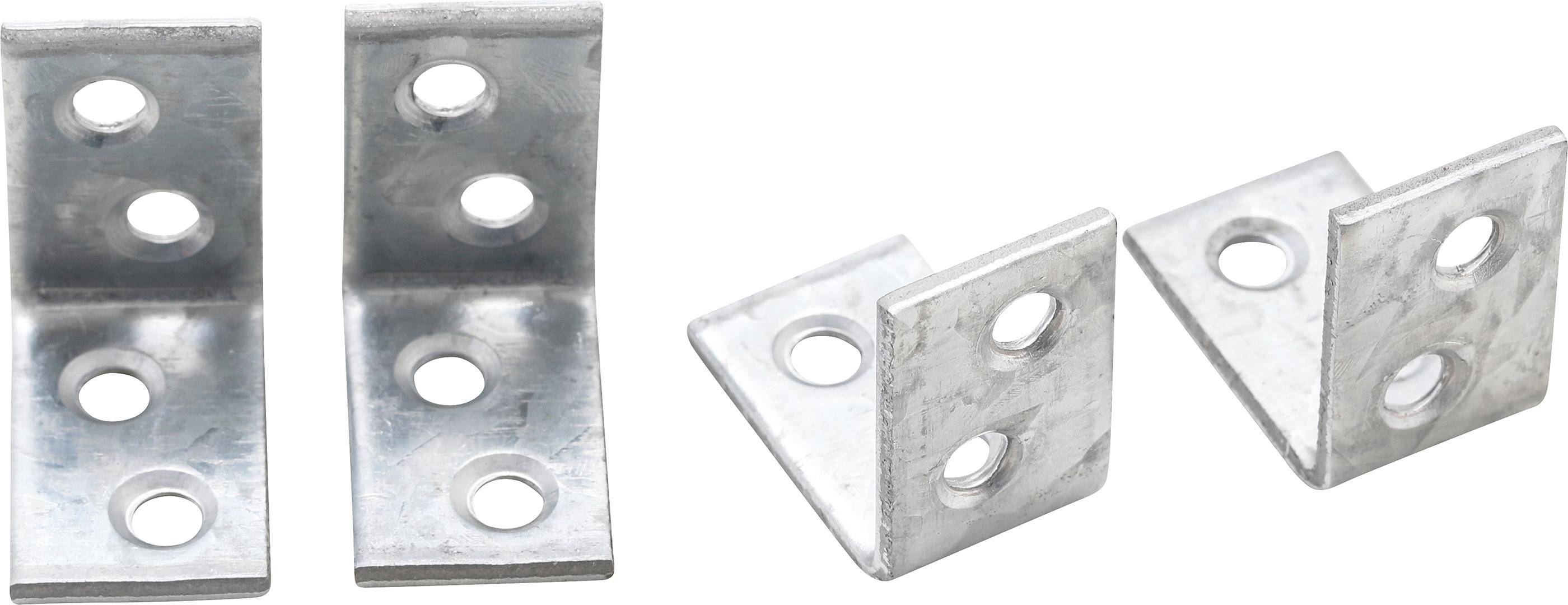 BGS Diy Stuhlwinkel | 25 x 25 x 15 mm | 12-tlg.