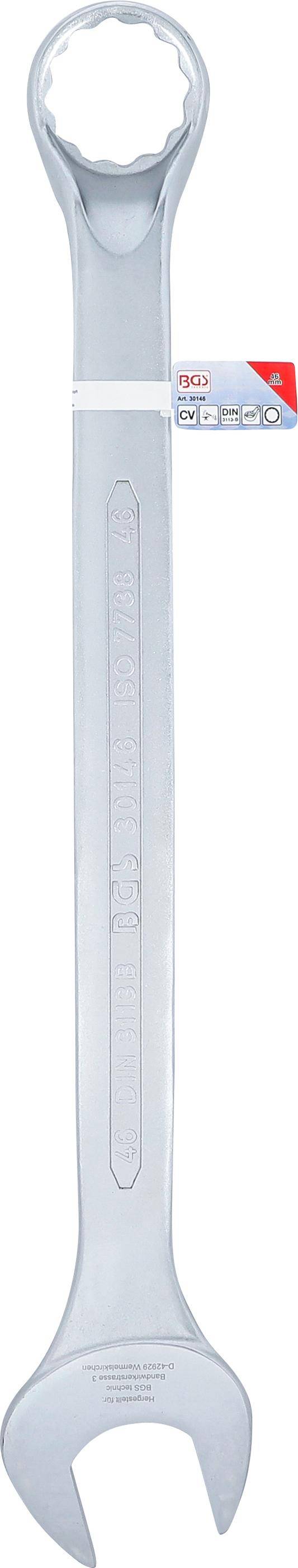 BGS Maul-Ringschlssel, gekrpft | SW 46 mm