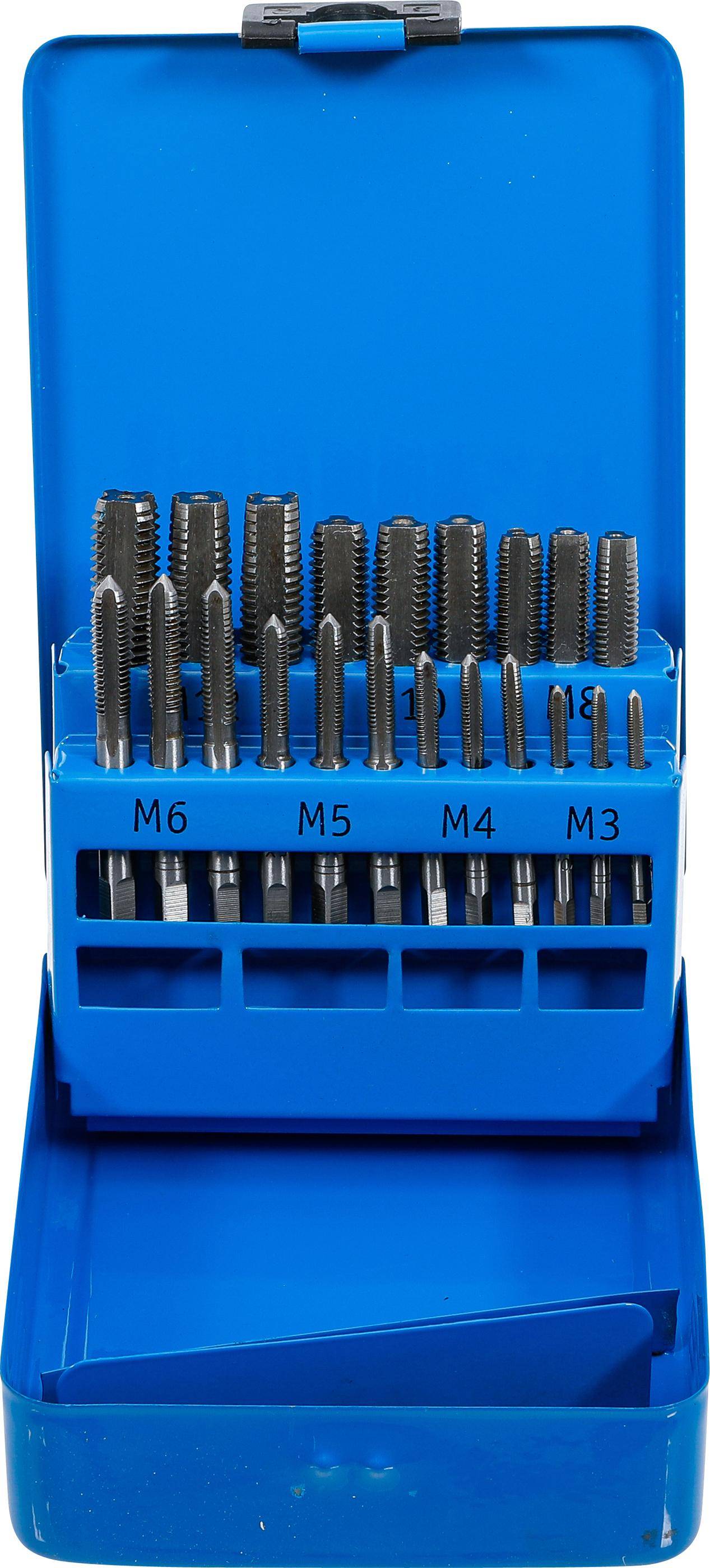 BGS technic Gewindeschneid-Satz | M3 - M12 | 21-tlg.