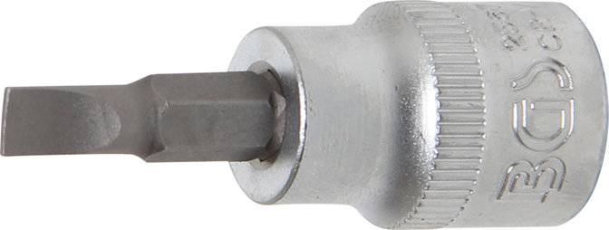 Bit-Einsatz Antrieb Innenvierkant 10 mm (3/8) Schlitz 5,5