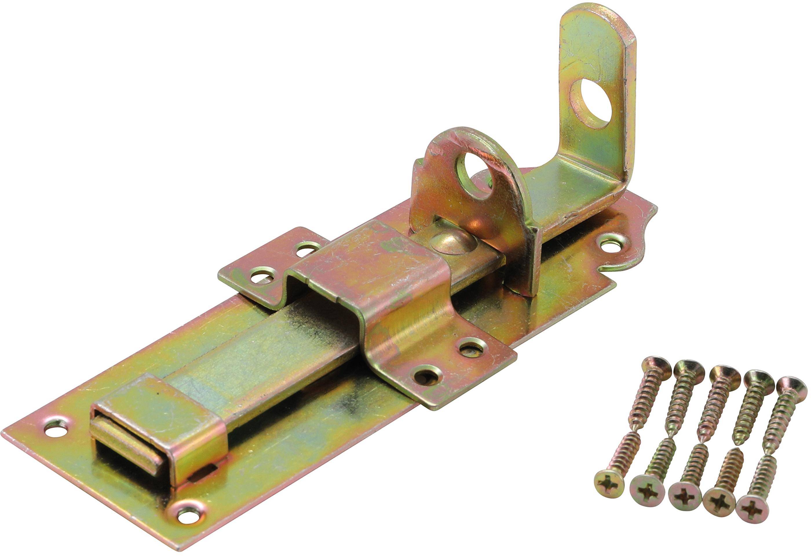 BGS Diy Schlossriegel mit Schlaufe | 150 x 50 mm