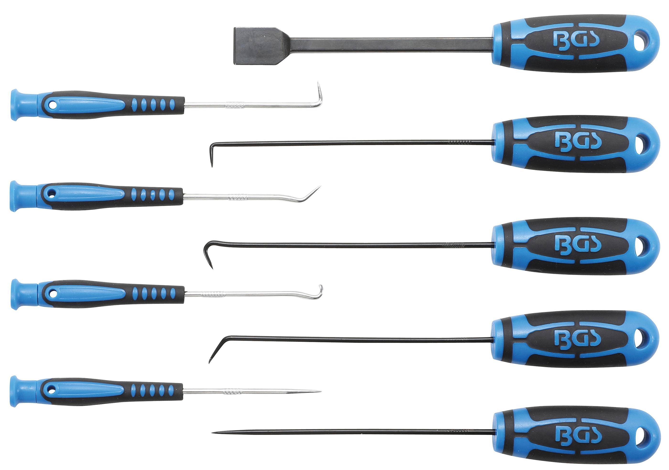 BGS technic Nadel-, Haken- und Schaber-Satz | 9-tlg.