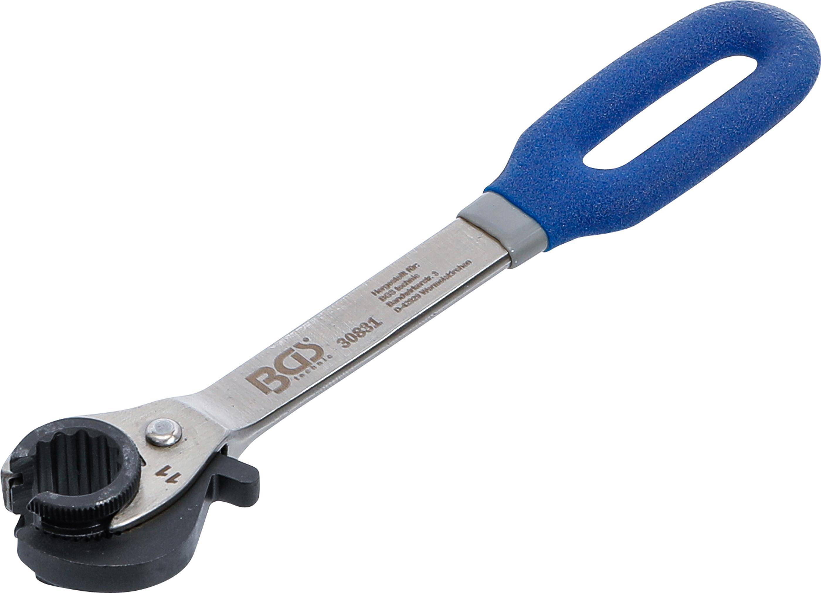 BGS Ratschen-Ringschlssel, offen | SW 11 mm