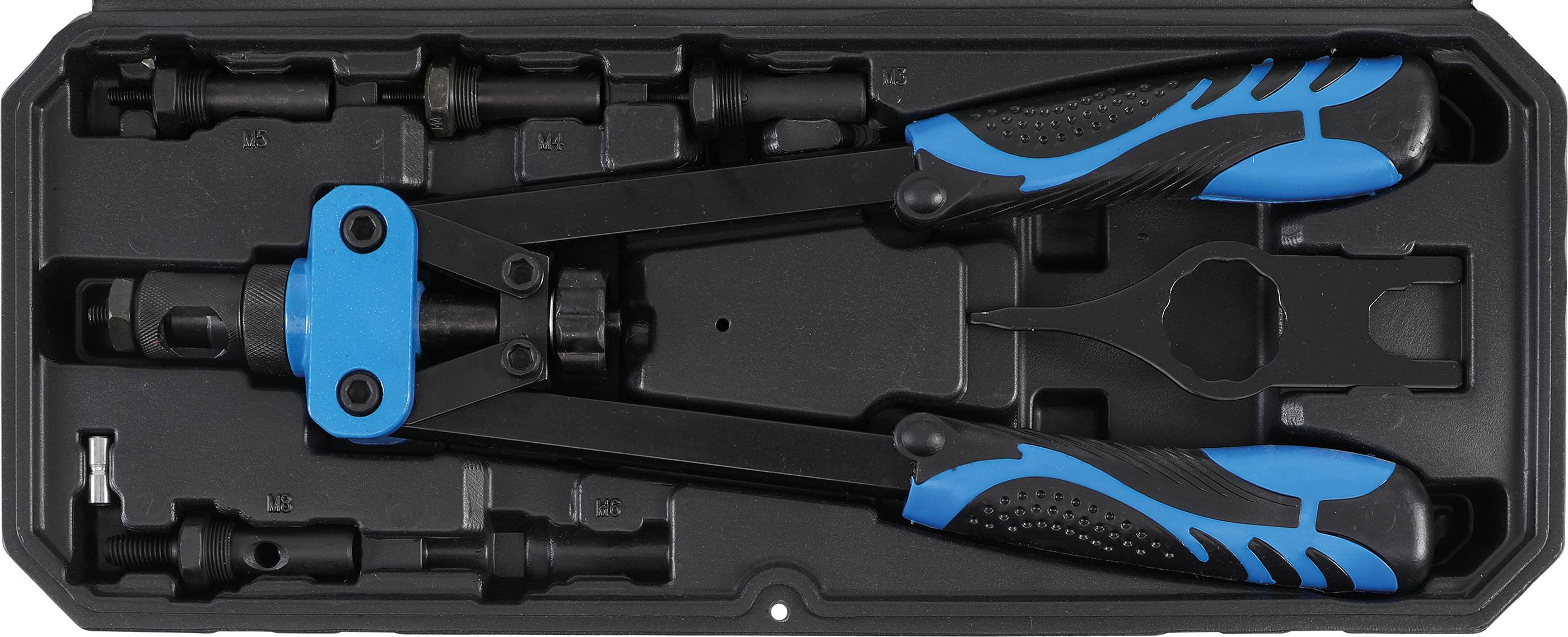 BGS technic Nietmutternzangen-Satz | M3 - M8 | 7-tlg.
