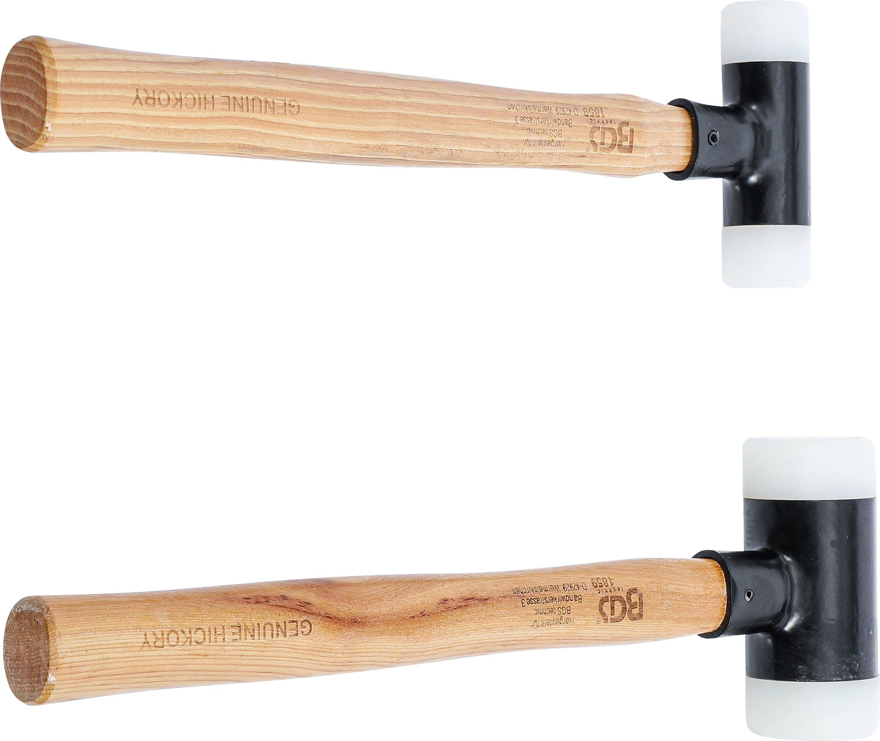 BGS Schonhammer-Satz | Hickory-Stiel | rckschlagfrei | 30 / 45 mm |
