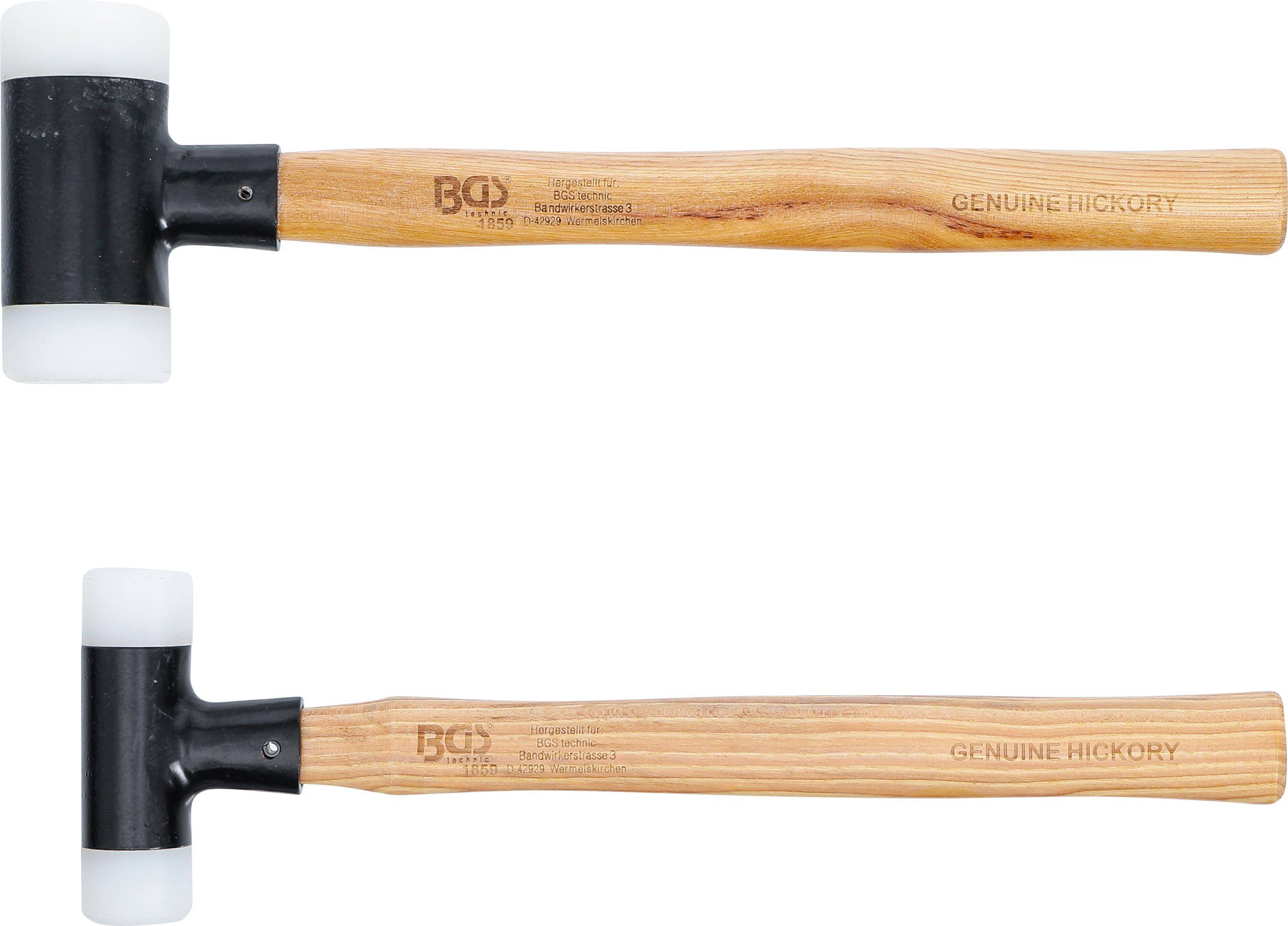 BGS Schonhammer-Satz | Hickory-Stiel | rckschlagfrei | 30 / 45 mm |