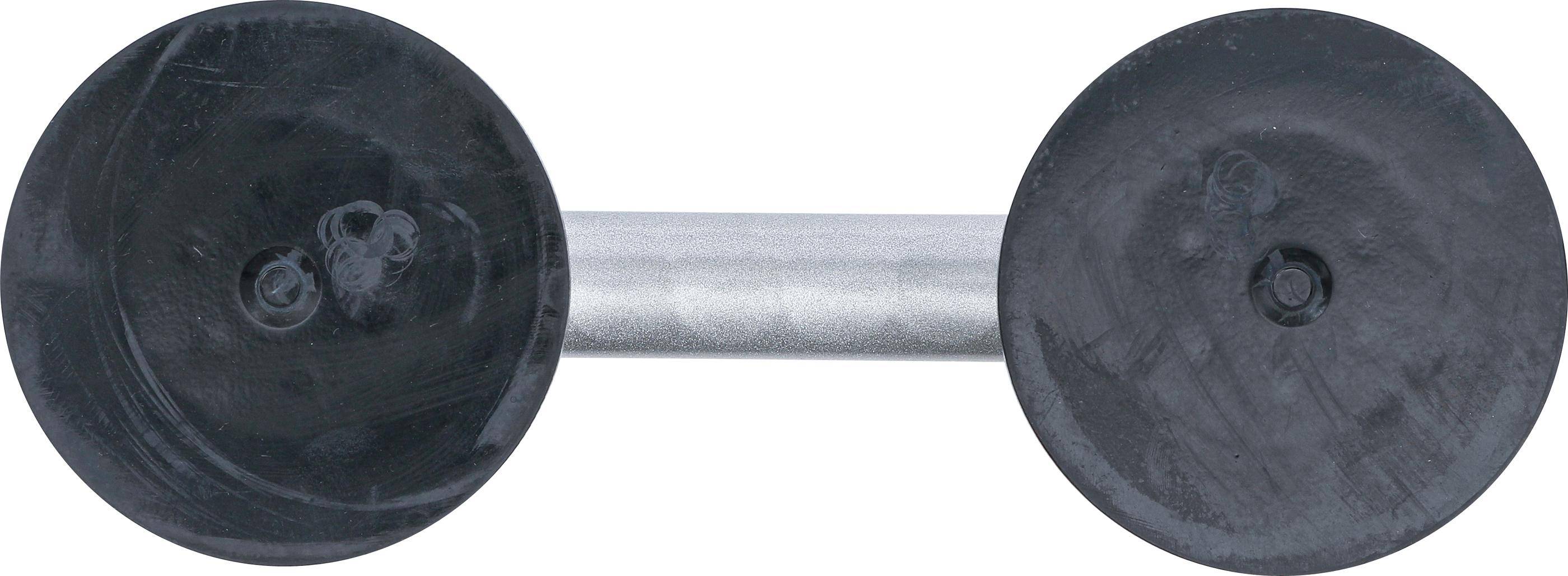 BGS Doppel-Gummisauger | Aluminium | 115 mm