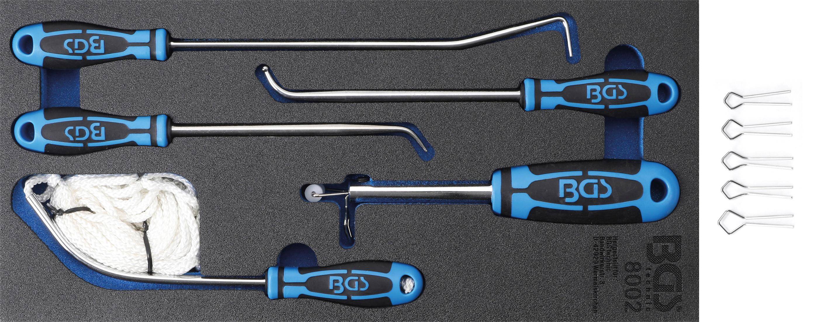 BGS Werkstattwageneinlage 1/3: Windschutzscheiben-Werkzeug-Satz |