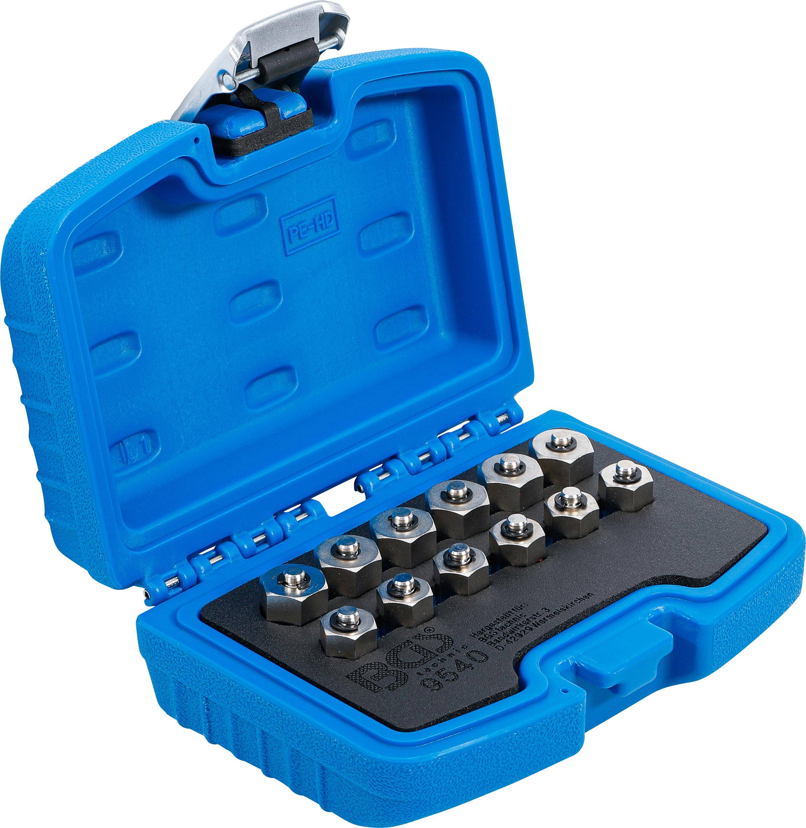 BGS technic Injektor-Verschlussstopfen-Satz | 12-tlg.