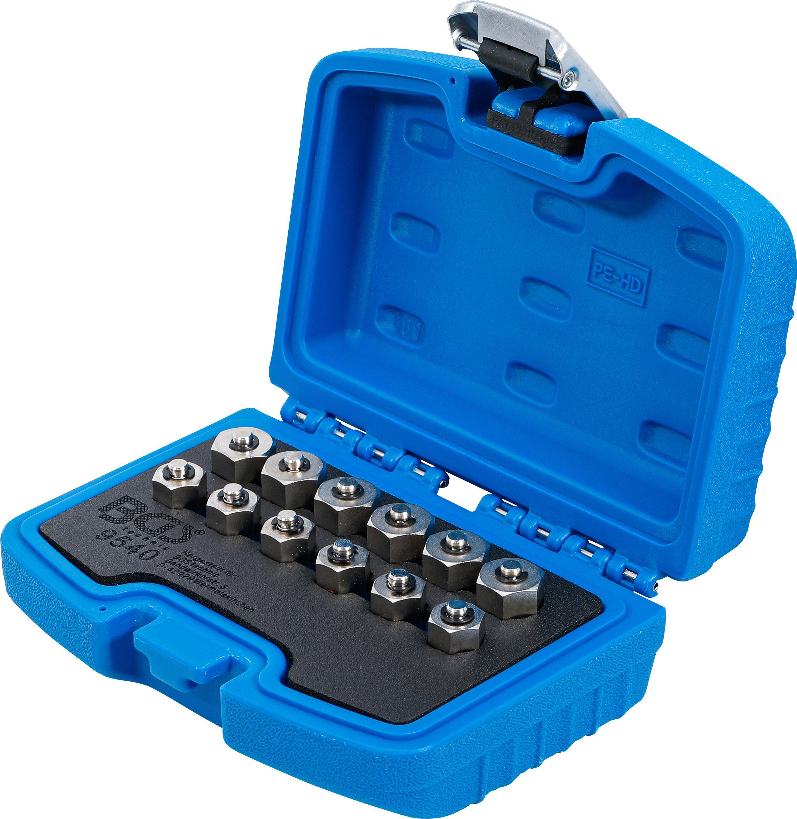 BGS technic Injektor-Verschlussstopfen-Satz | 12-tlg.