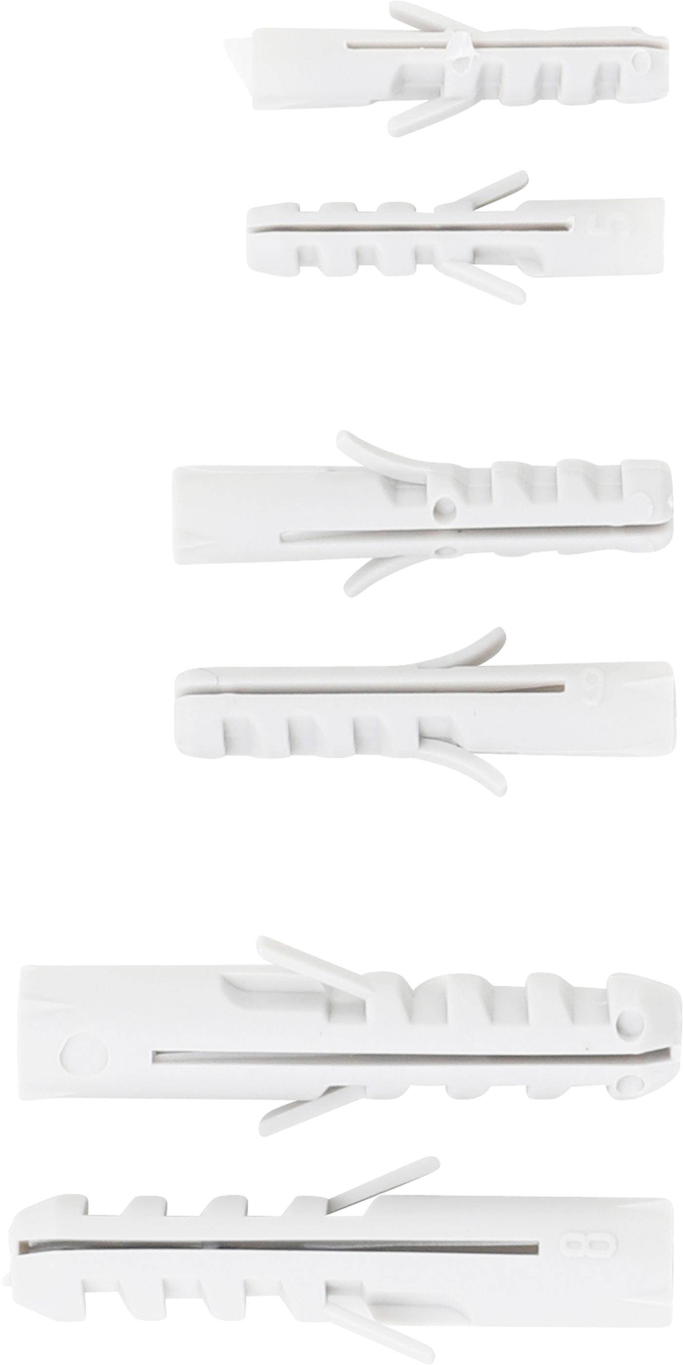 BGS Diy Dübel-Sortiment | 5 / 6 / 8 mm | 400-tlg.