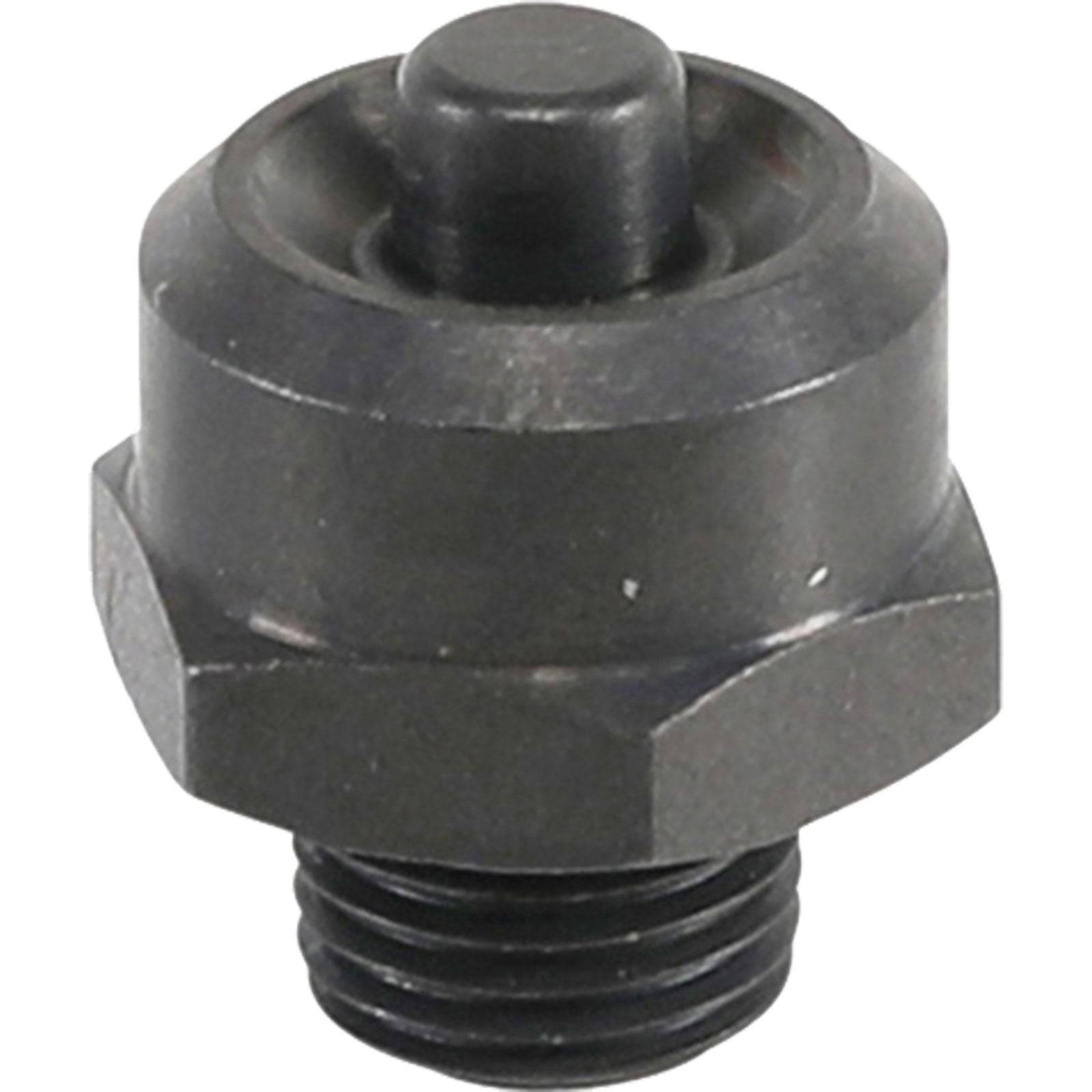 Eine Metallschraube mit sechseckiger Mutternkopfform und zylindrischem Schaft, möglicherweise eine Komponente für Maschinen- oder Automobilteile.