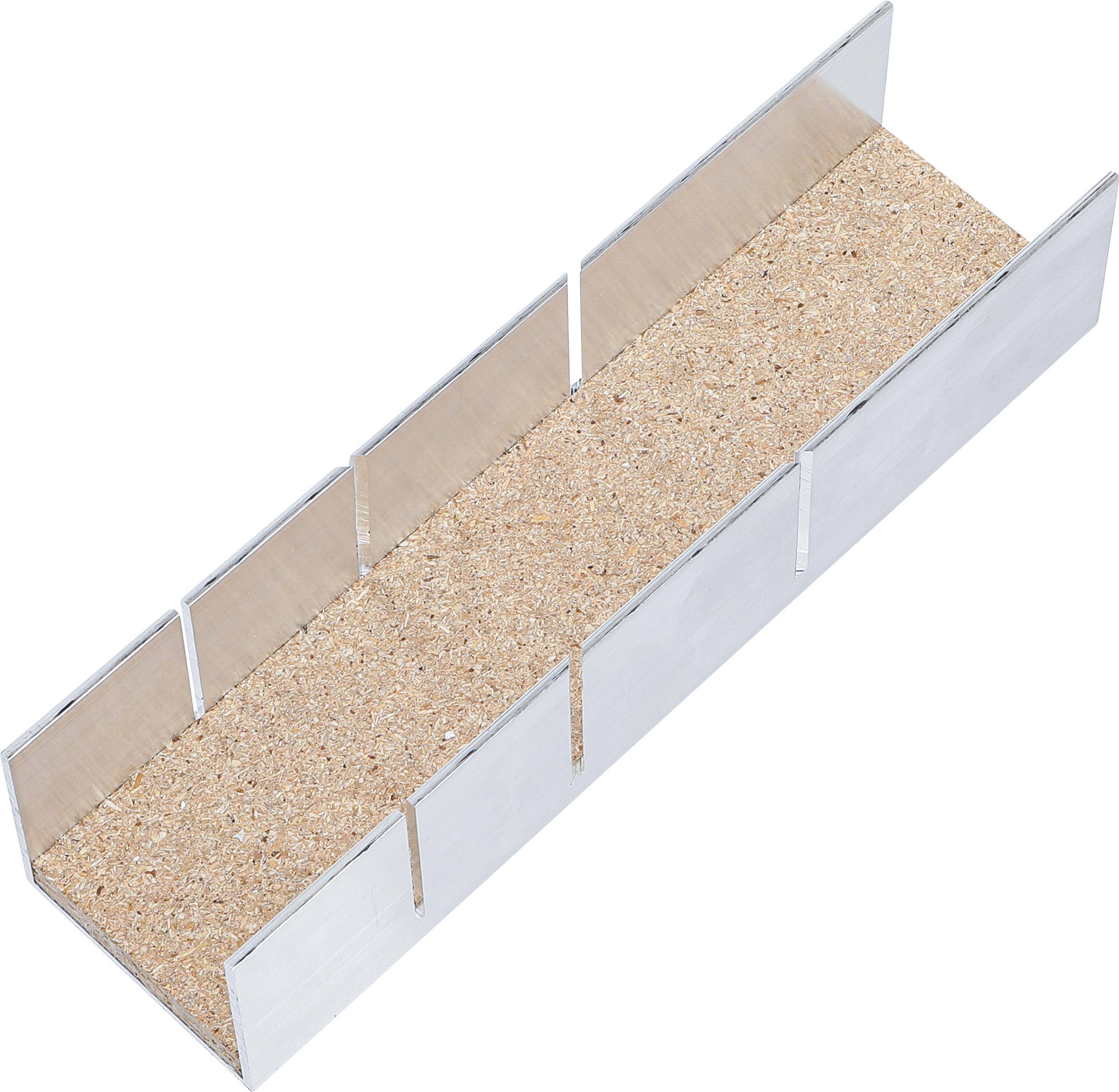 BGS technic Aluminium-Gehrungslade | 245 x 65 x 55 mm