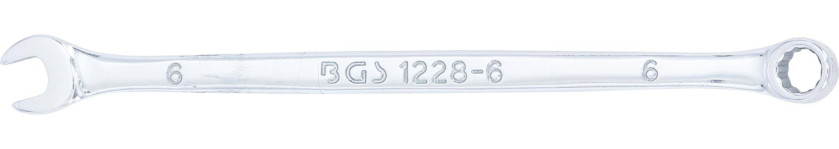 BGS Maul-Ringschlssel | extra lang | SW 6 mm