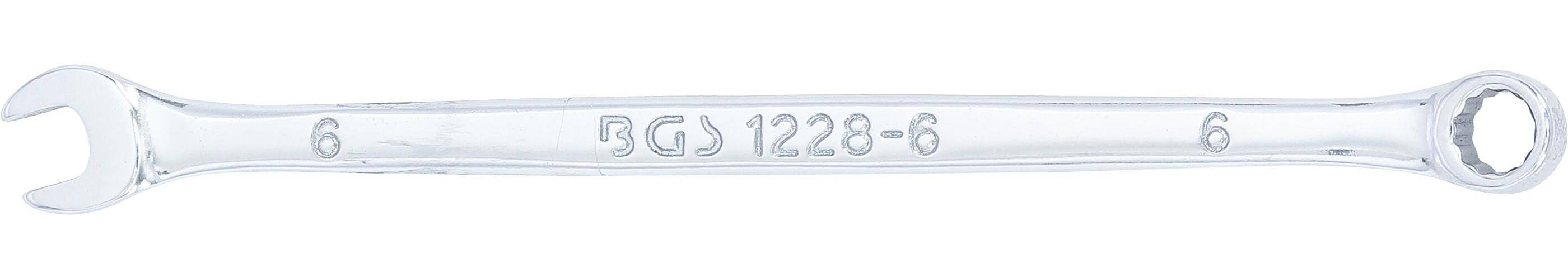 BGS Maul-Ringschlüssel | extra lang | SW 6 mm