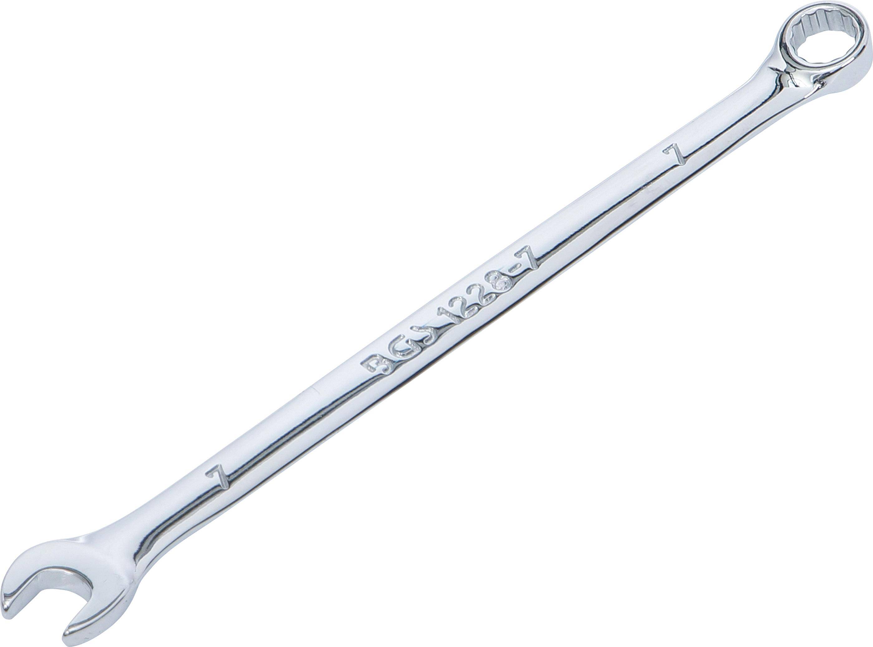 BGS technic Maul-Ringschlssel | extra lang | SW 7 mm