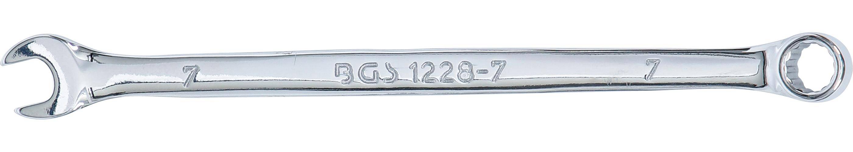 BGS technic Maul-Ringschlssel | extra lang | SW 7 mm