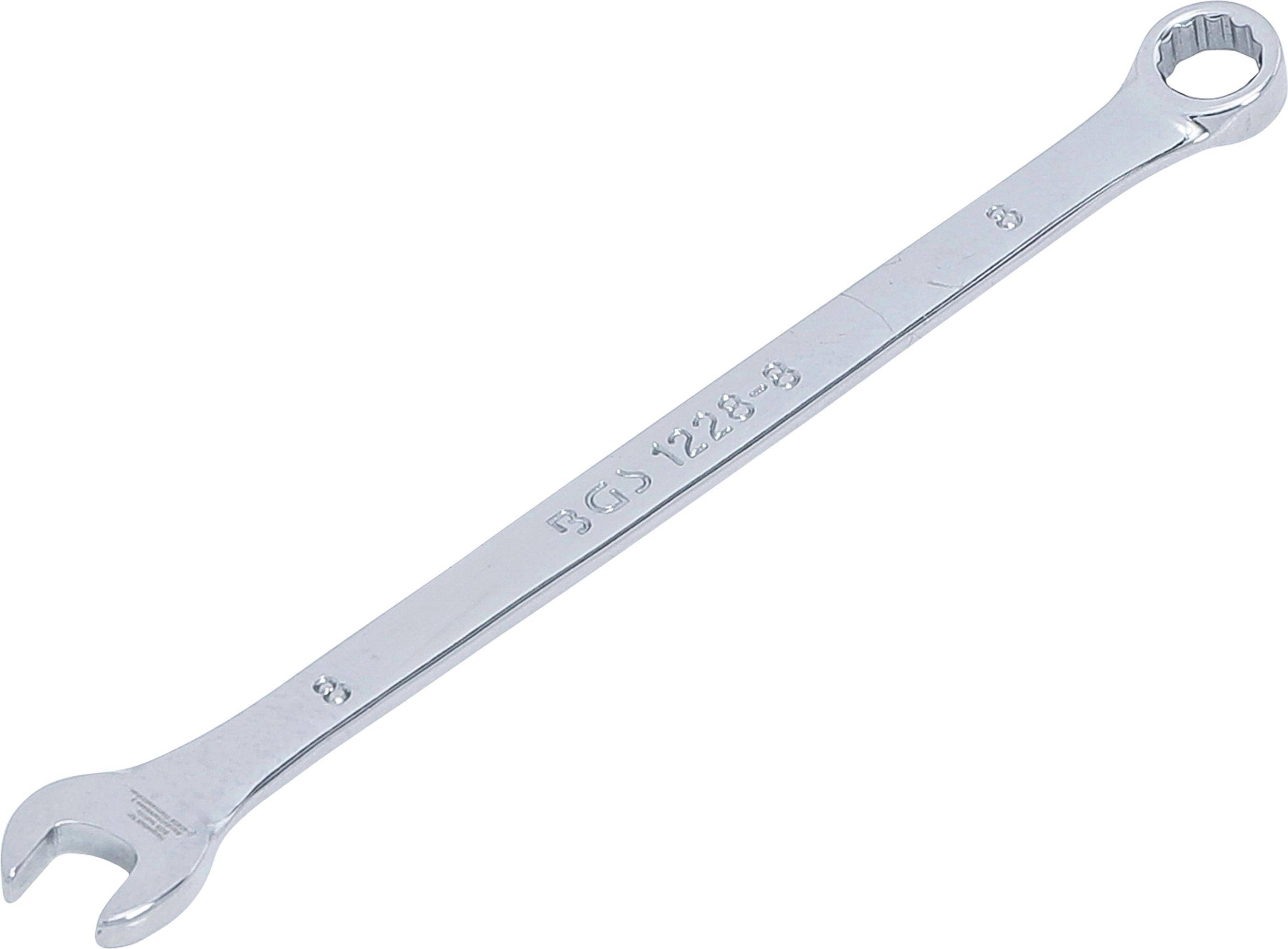 BGS technic Maul-Ringschlssel | extra lang | SW 8 mm
