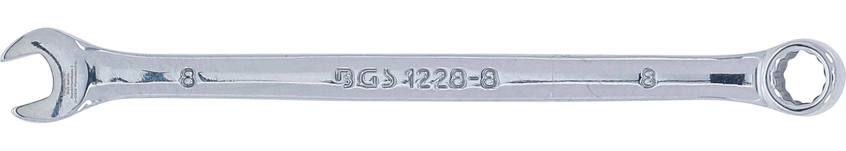 BGS technic Maul-Ringschlssel | extra lang | SW 8 mm