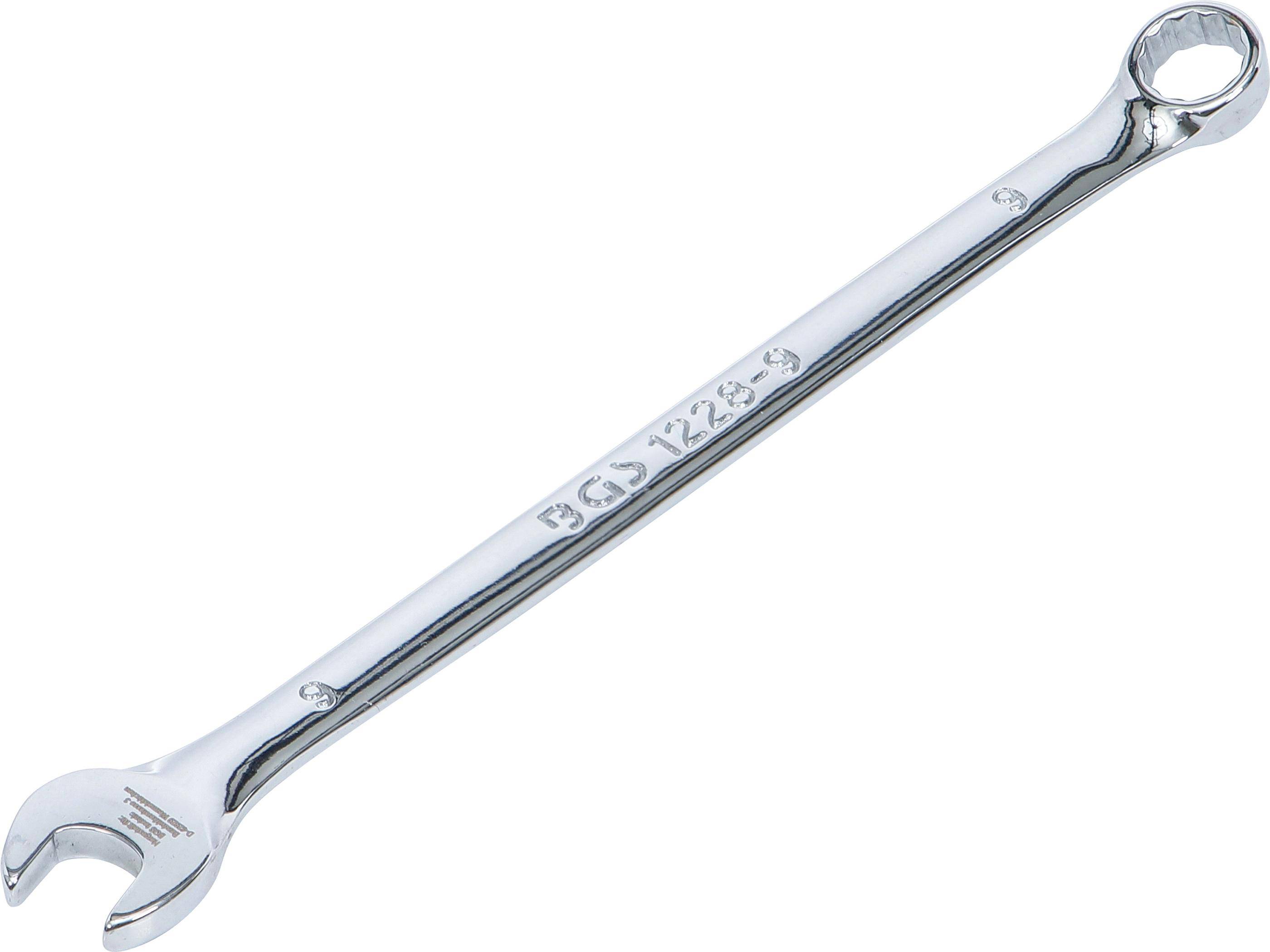 BGS technic Maul-Ringschlssel | extra lang | SW 9 mm
