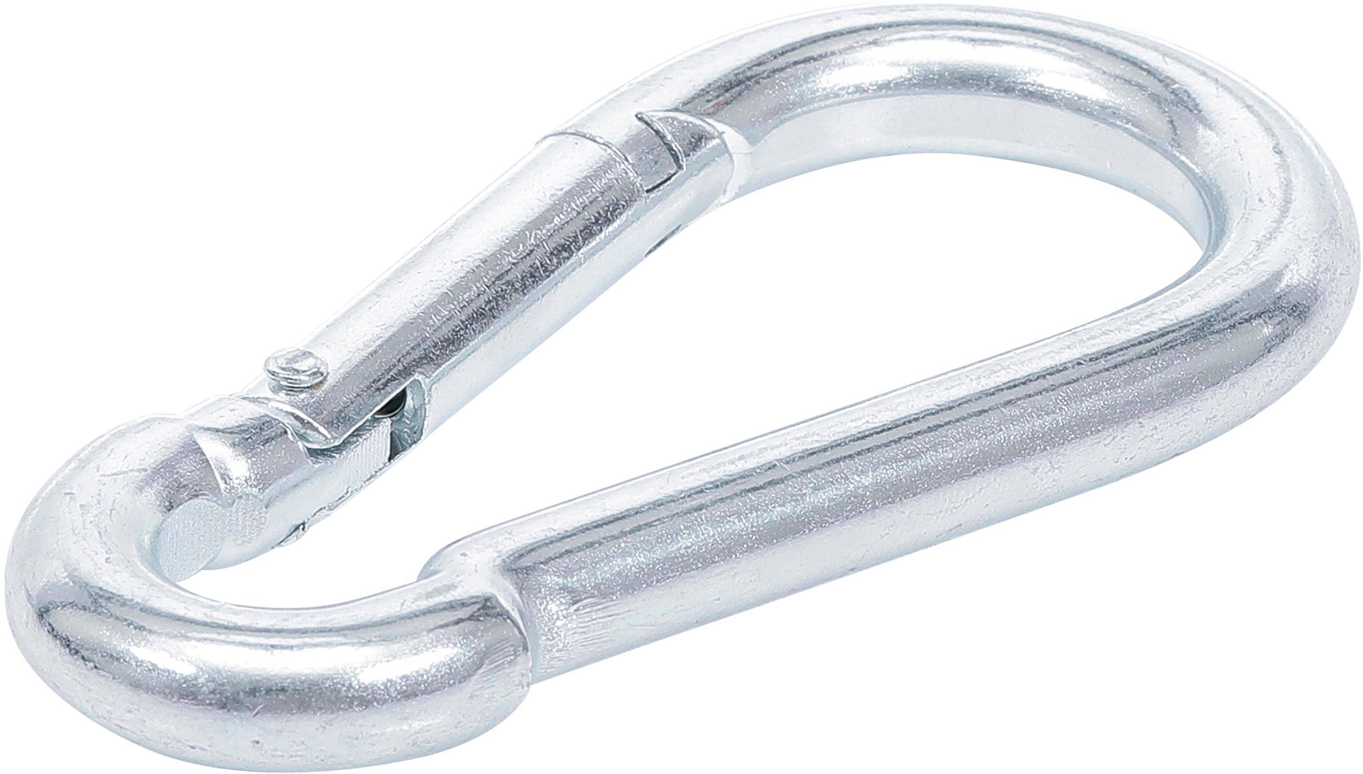 BGS Diy Schlüsselbund-Karabinerhaken | 100 x 10 mm