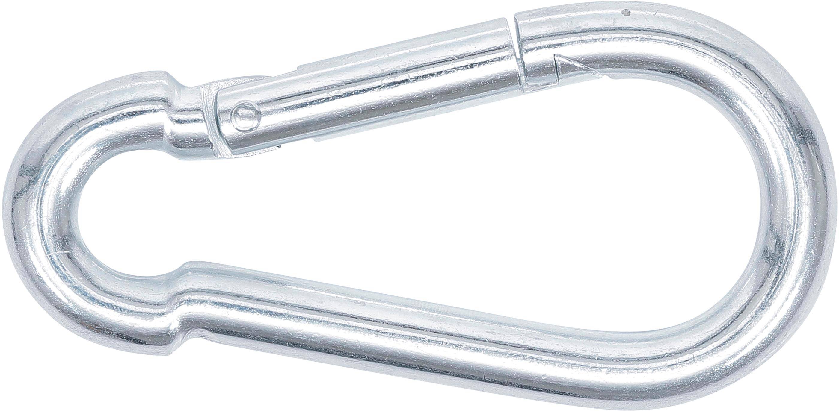 BGS Diy Schlüsselbund-Karabinerhaken | 100 x 10 mm