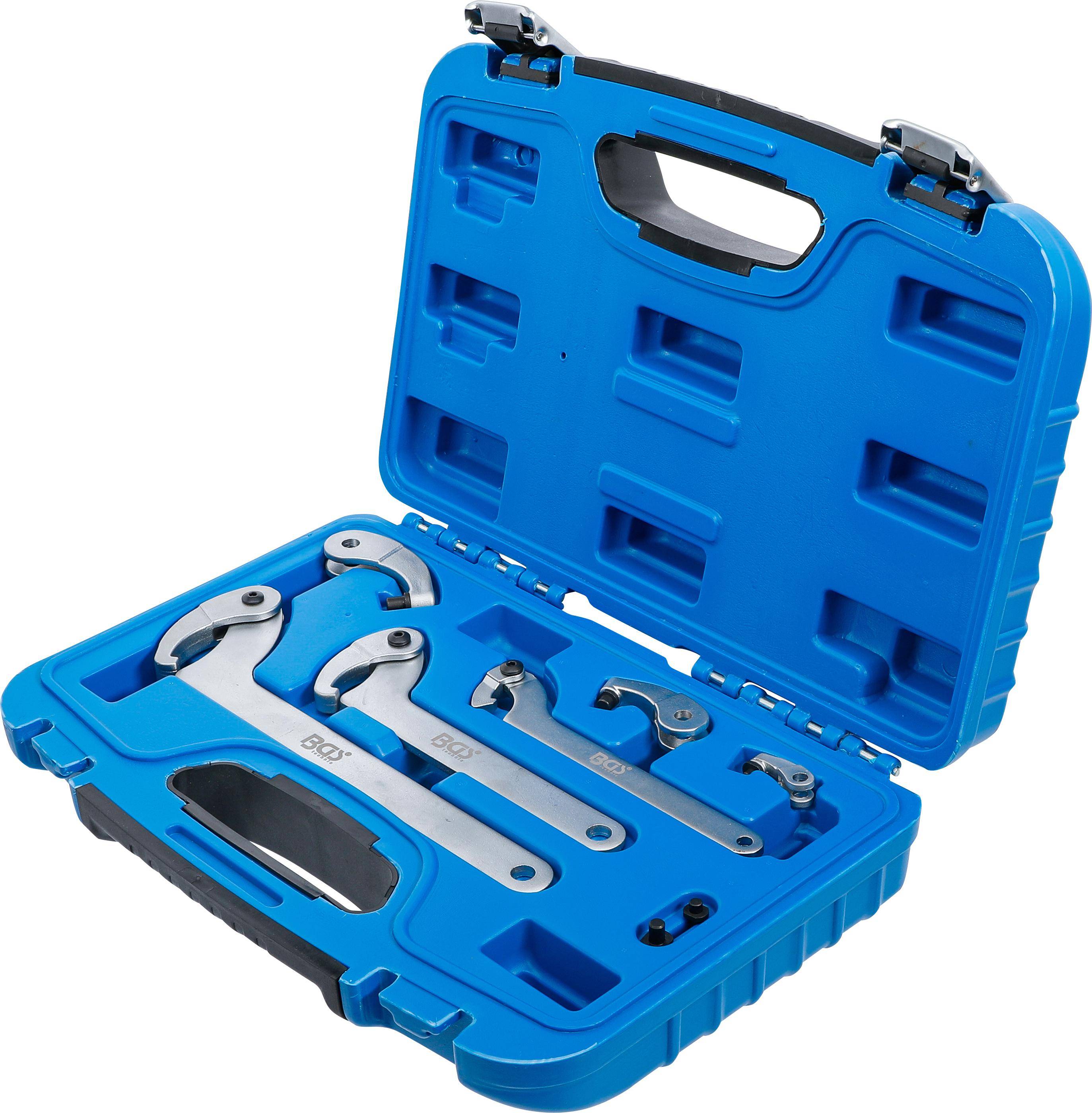 BGS technic Hakenschlüssel-Satz | 35 - 120 mm | 8-tlg.