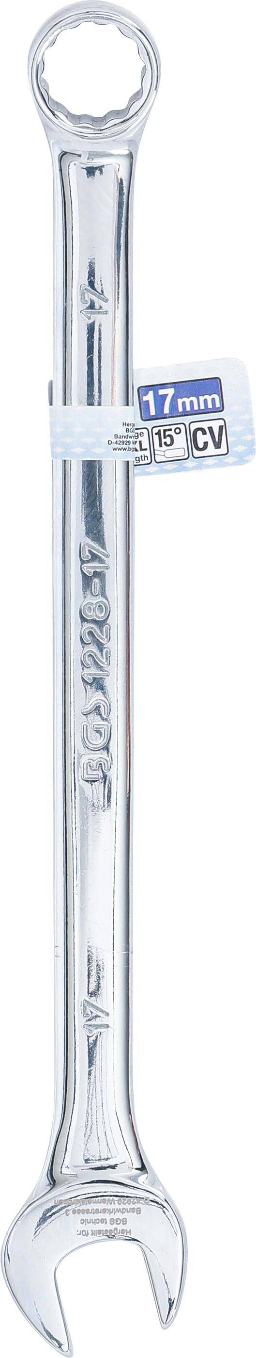BGS Maul-Ringschlssel | extra lang | SW 17 mm