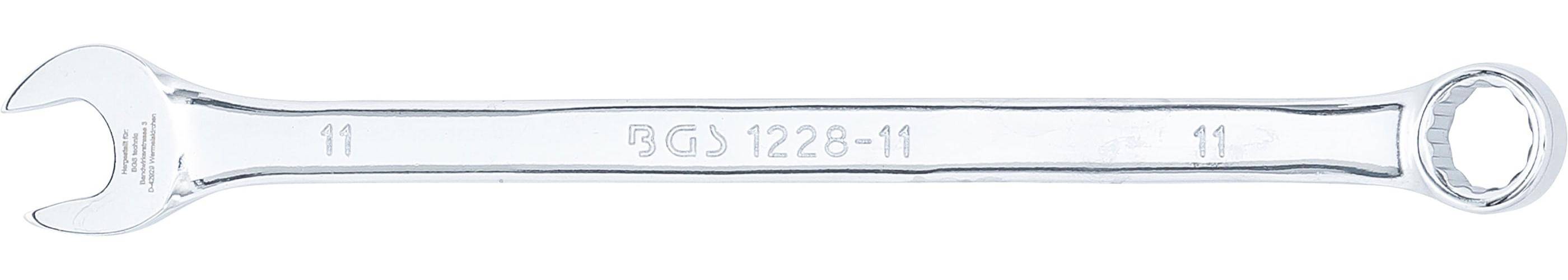 BGS Maul-Ringschlüssel | extra lang | SW 11 mm