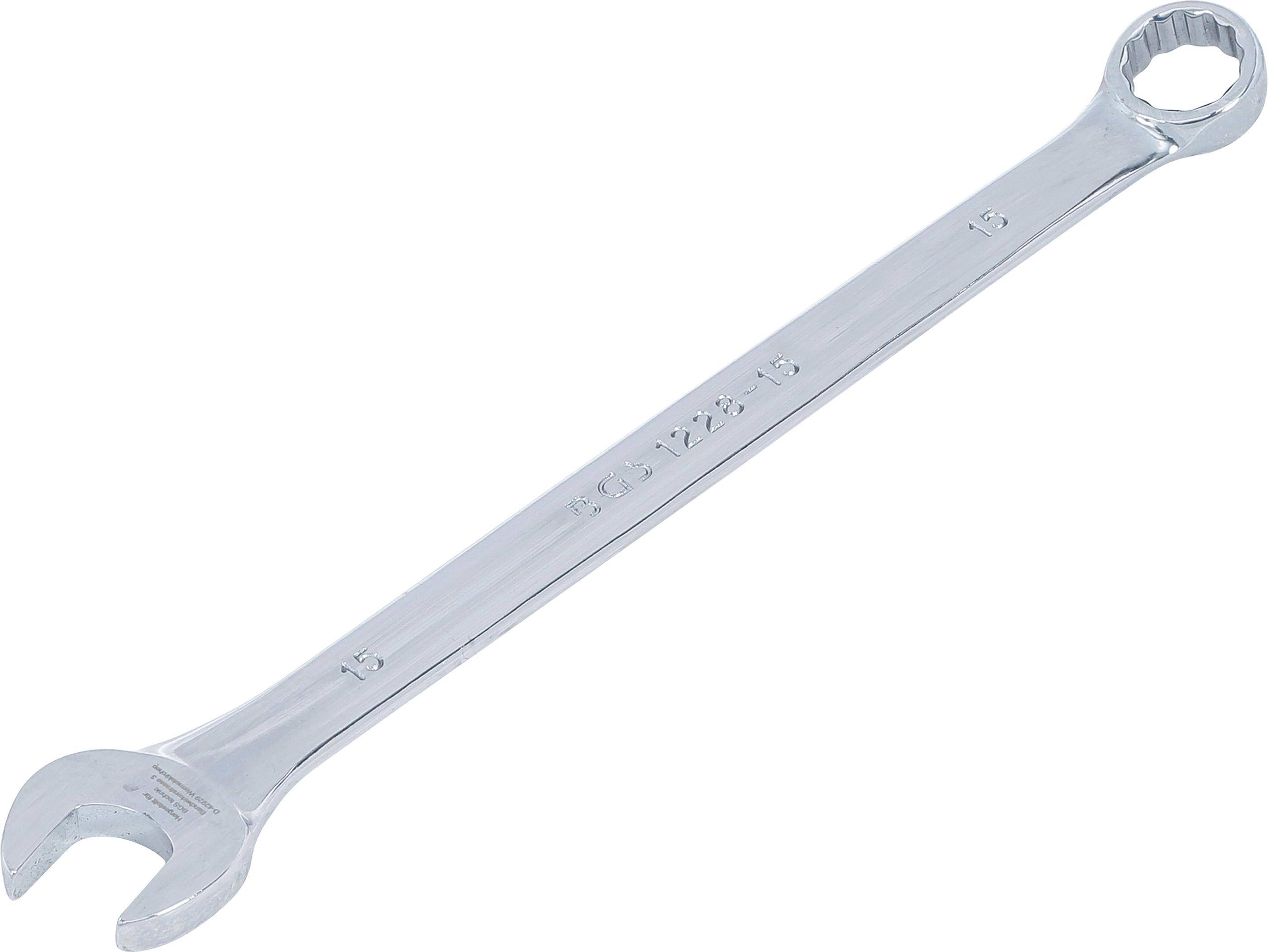 BGS technic Maul-Ringschlssel | extra lang | SW 15 mm
