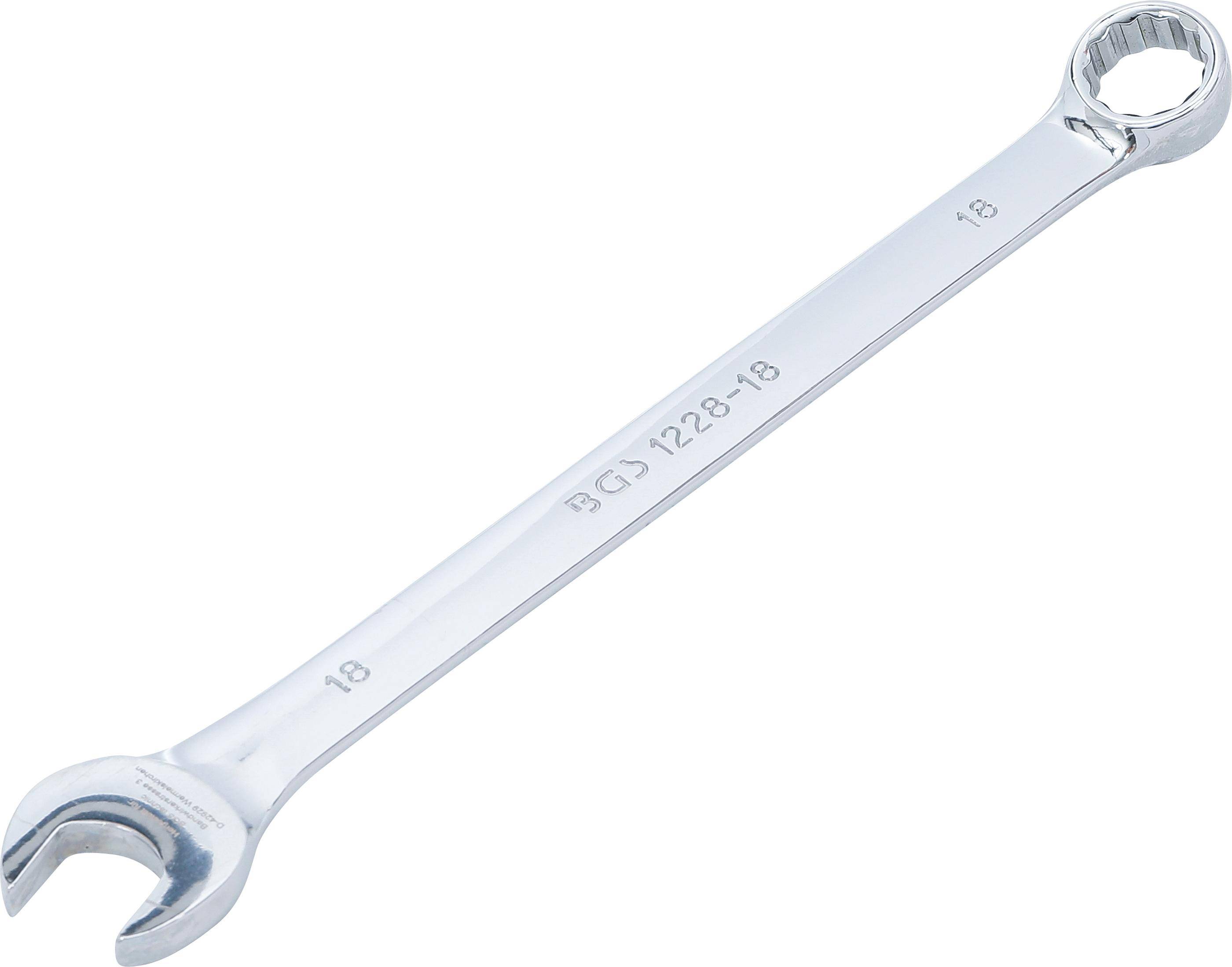 BGS technic Maul-Ringschlssel | extra lang | SW 18 mm