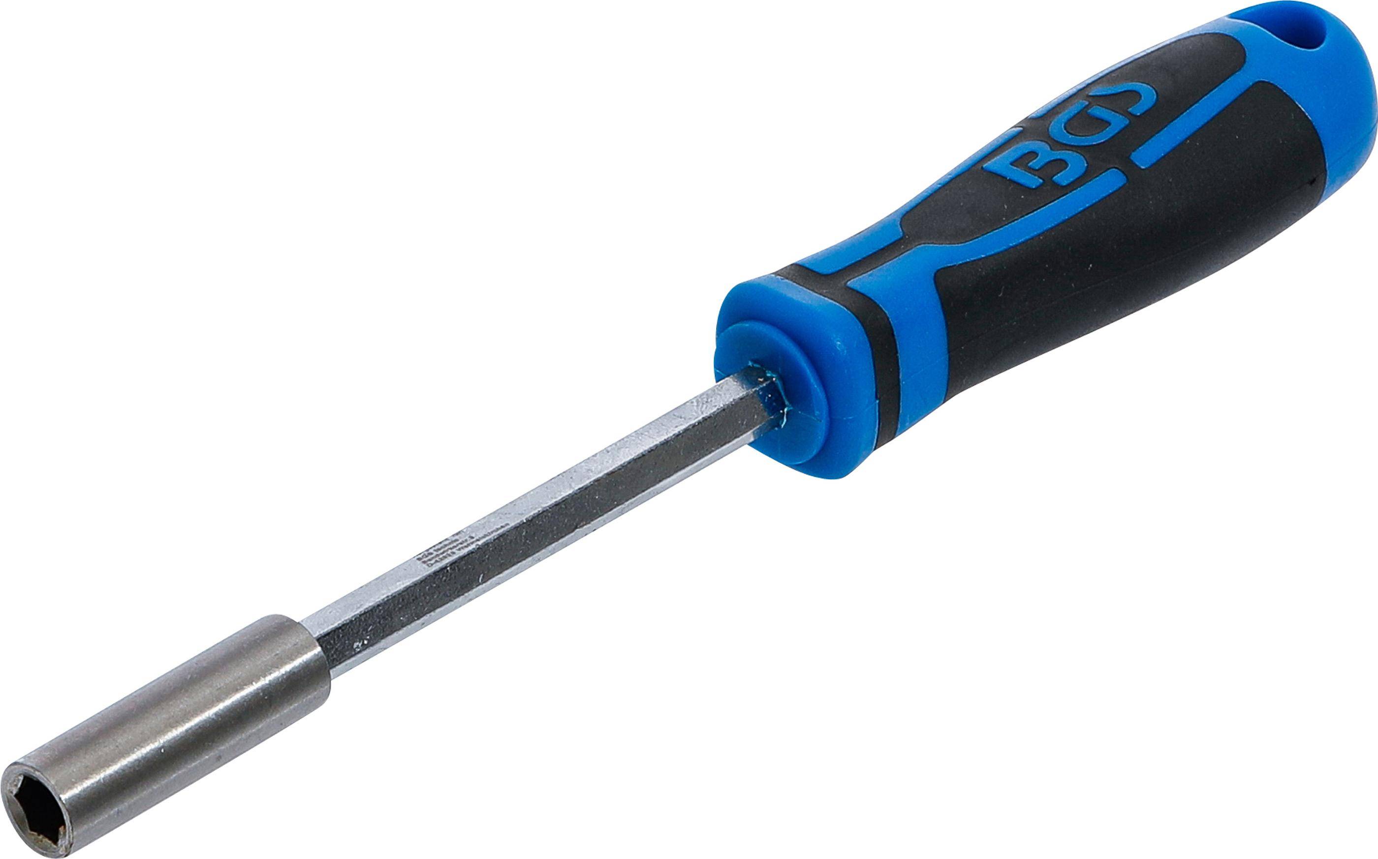 BGS Drehgriff fr Bits | Abtrieb Innensechskant 6,3 mm (1/4") | 200 mm