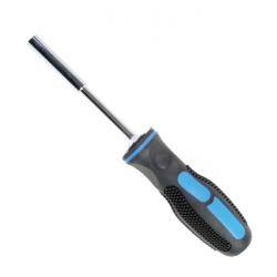Drehgriff - 1/4" Antrieb - mattverchromt - Länge 200 mm