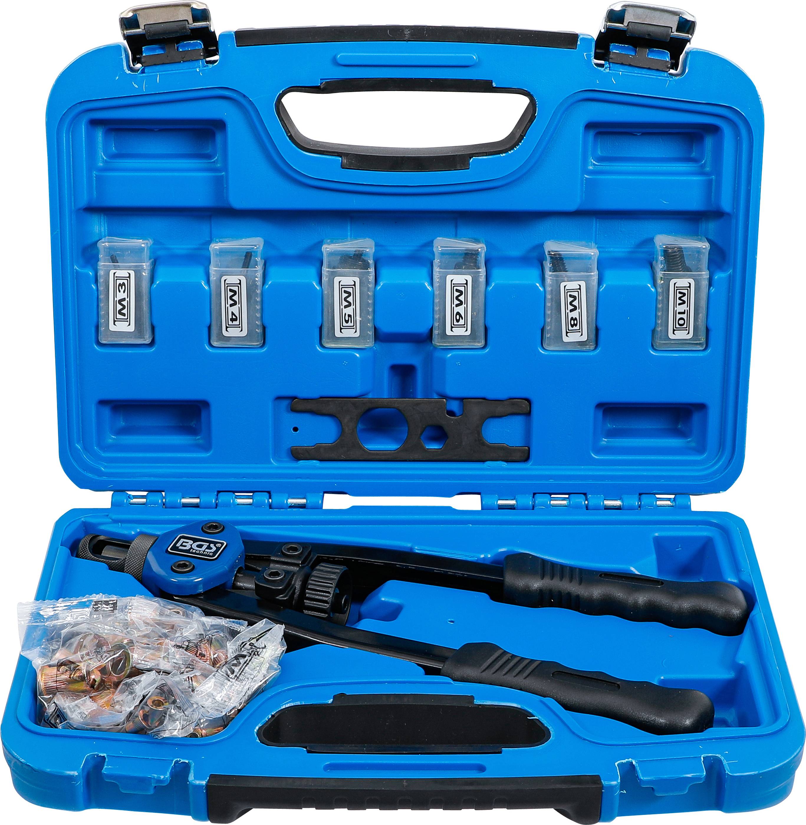 Nietmutternzangen Satz M3 - M10 68-tlg.