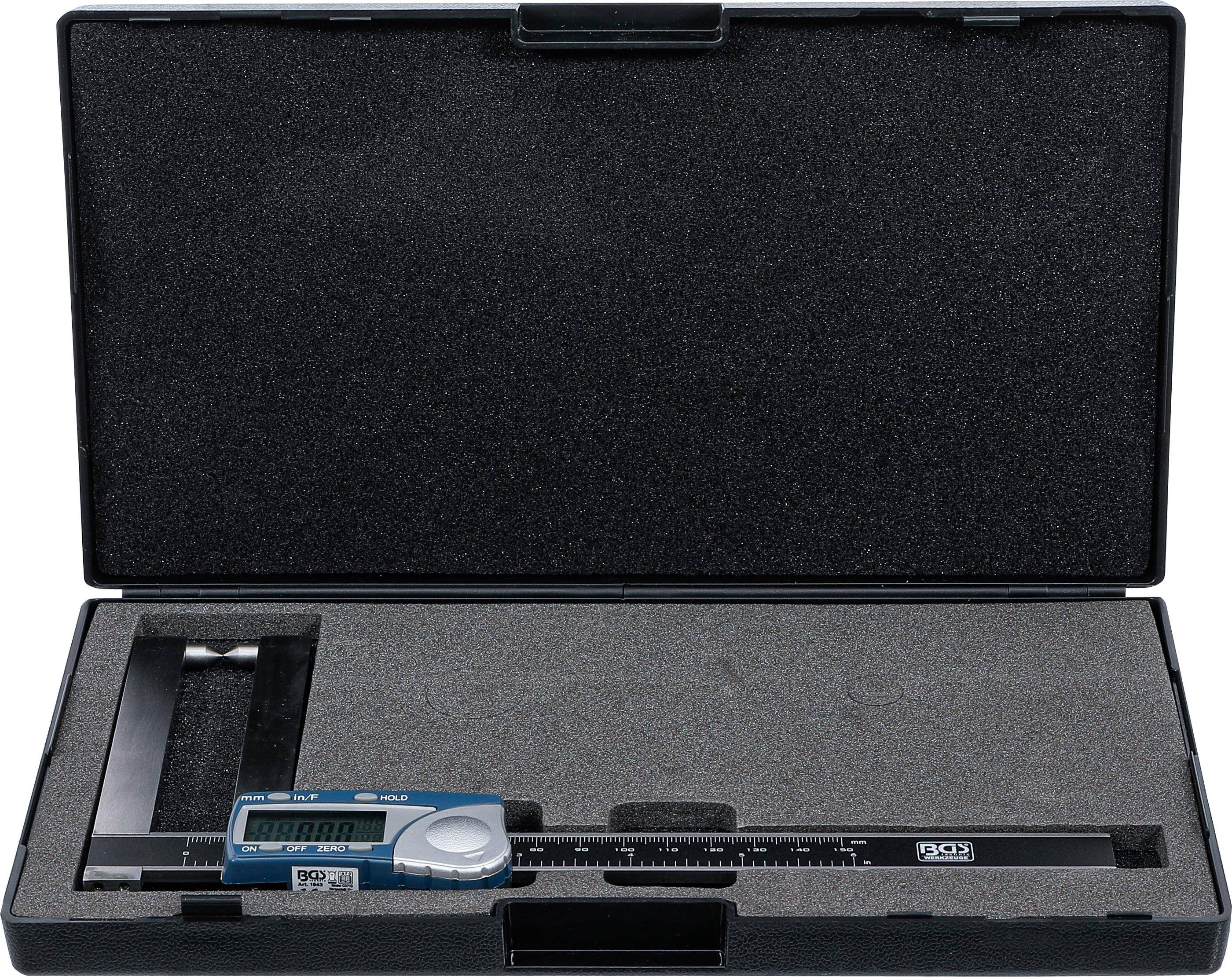 BGS technic Digital-Bremsscheiben-Messschieber | 140 mm