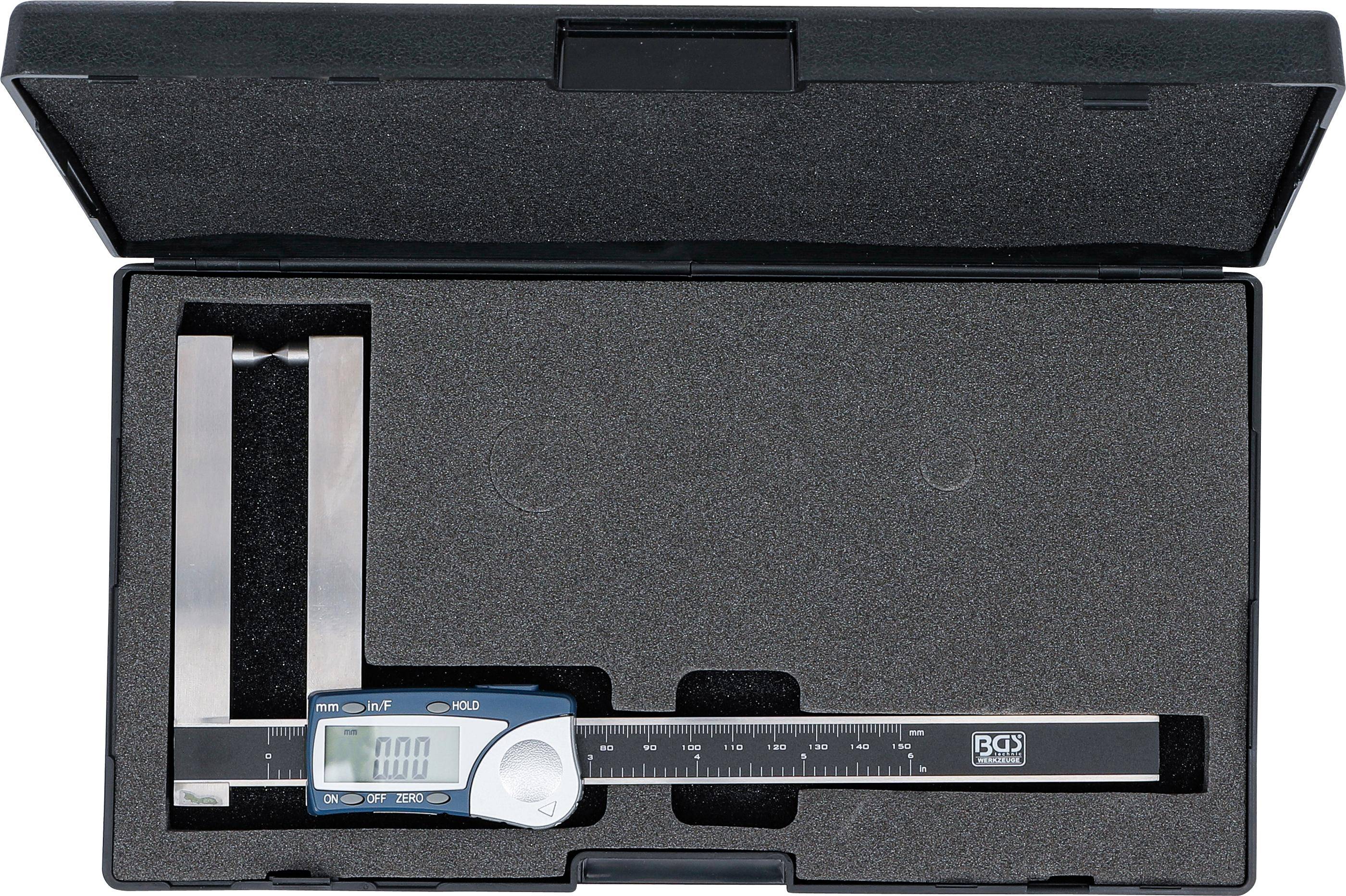 BGS technic Digital-Bremsscheiben-Messschieber | 140 mm