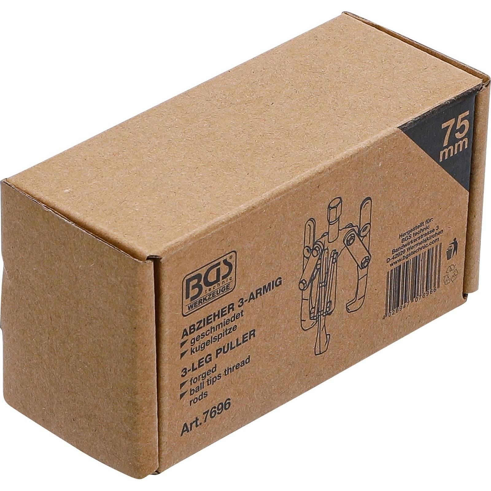 Eine braune Kartonschachtel mit der Aufschrift 