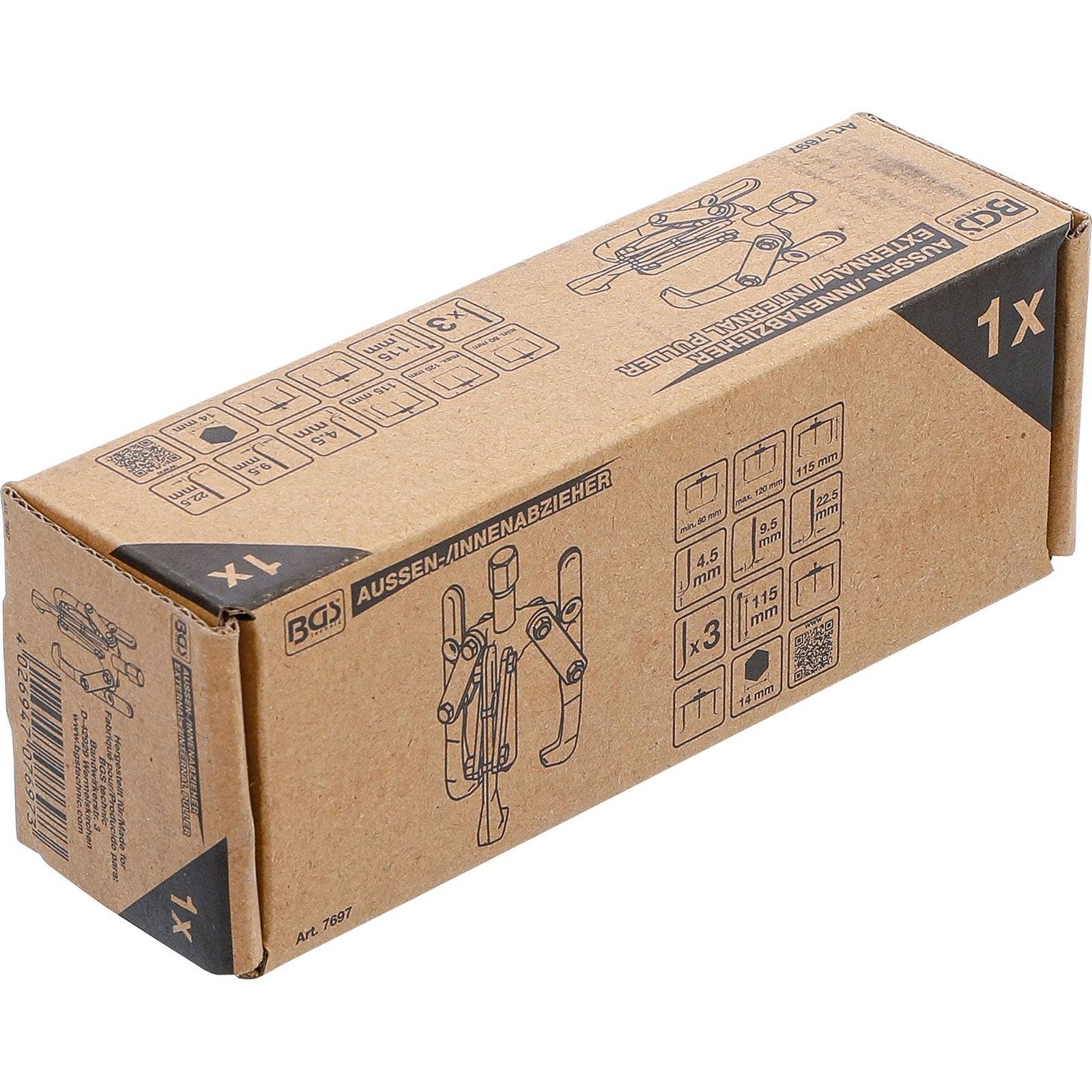 Eine braune Pappschachtel mit der Beschriftung 