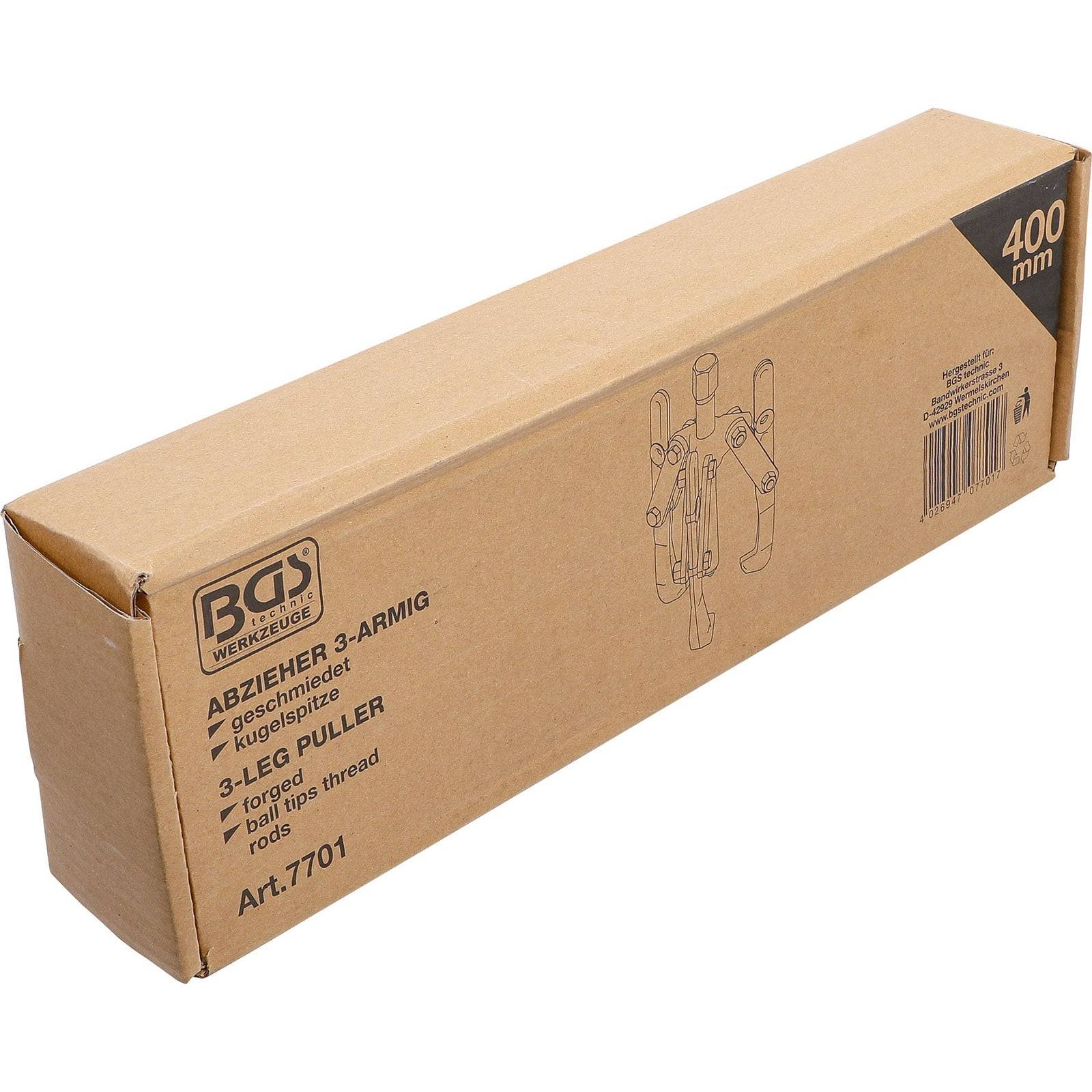 Eine braune Kartonschachtel mit Text: 