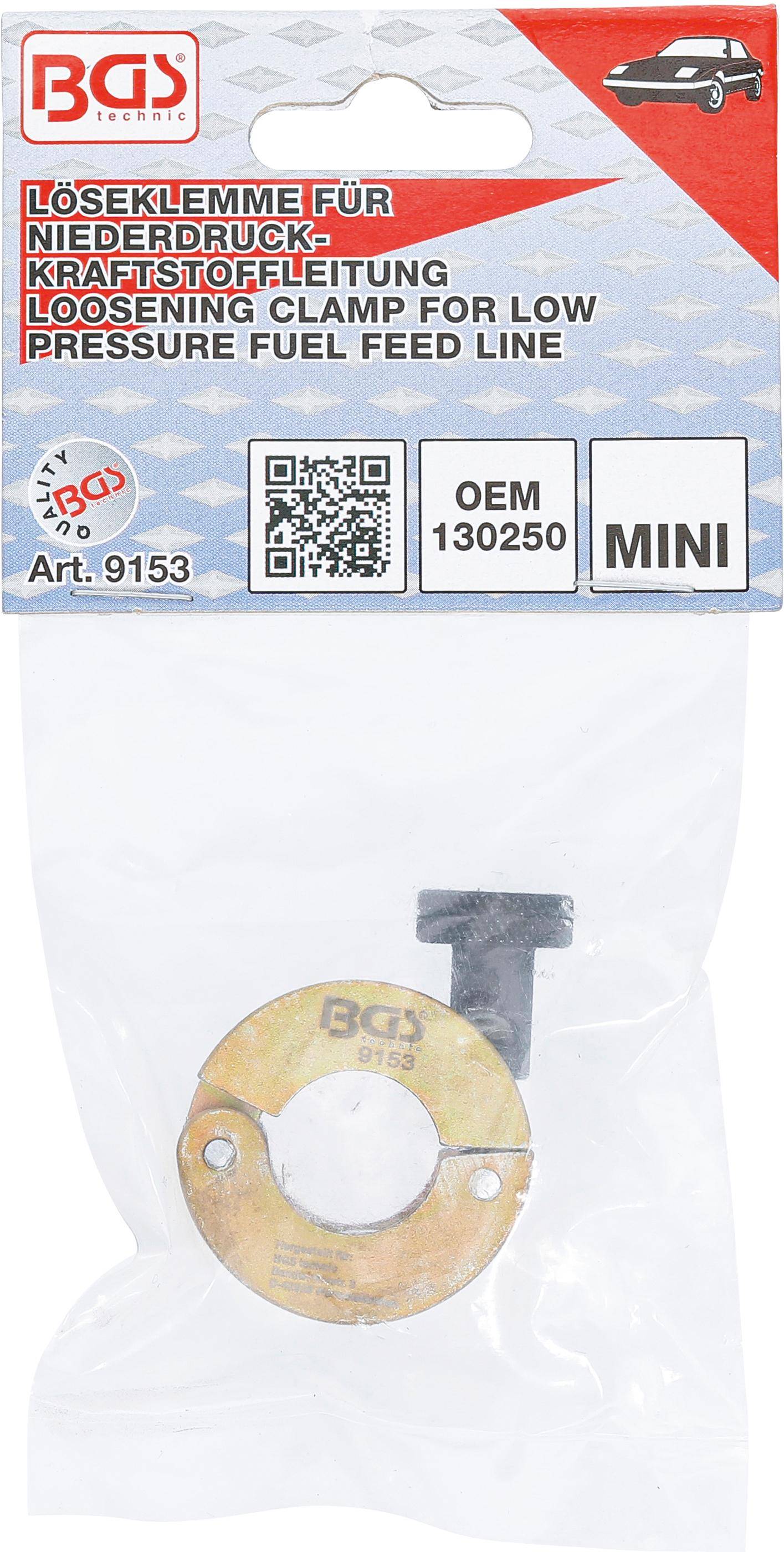 BGS Kraftstoffleitungs-Werkzeug fr MINI Cooper