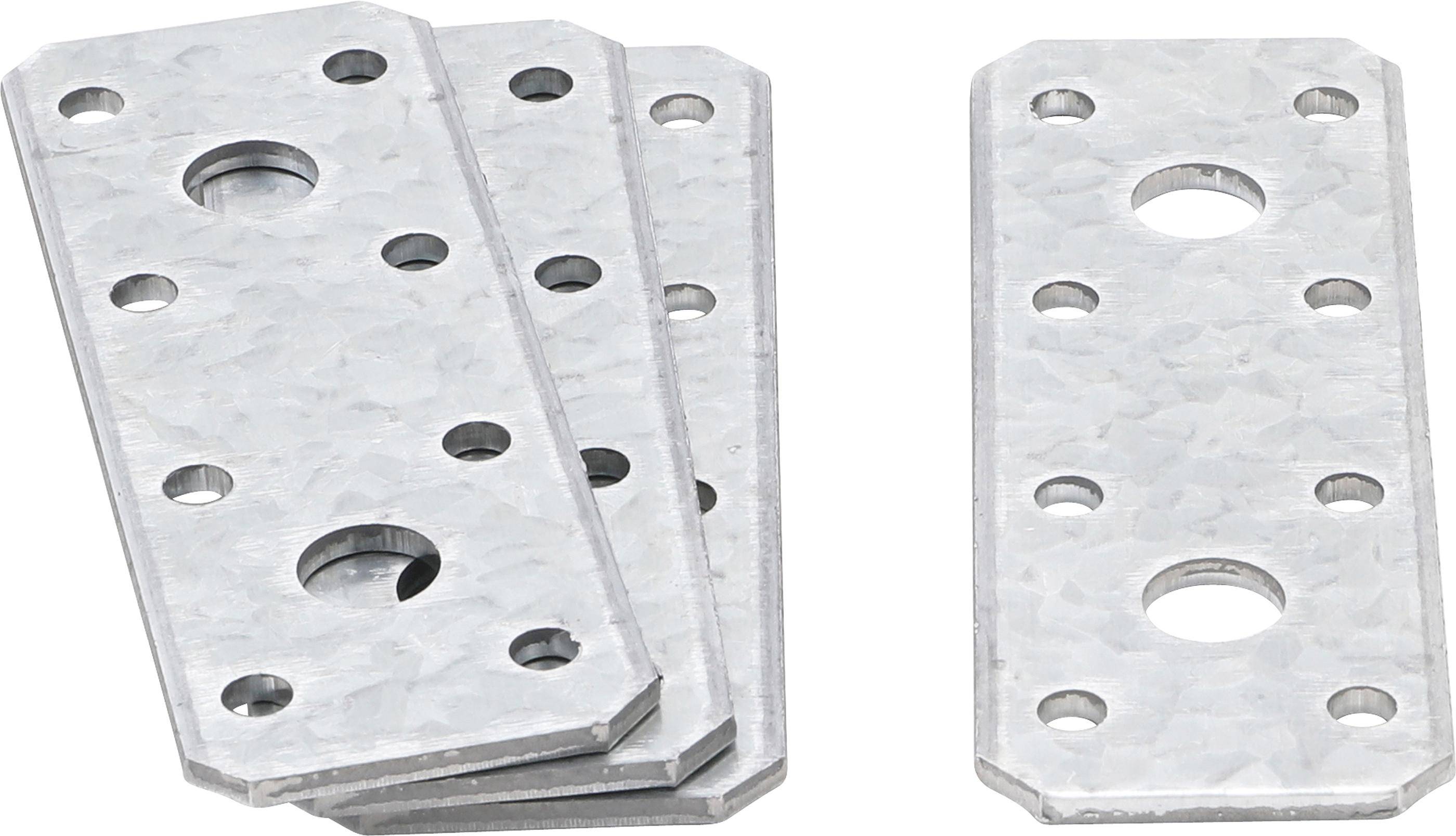 BGS Diy Flachverbinder | 100 x 35 x 2 mm | 4-tlg.