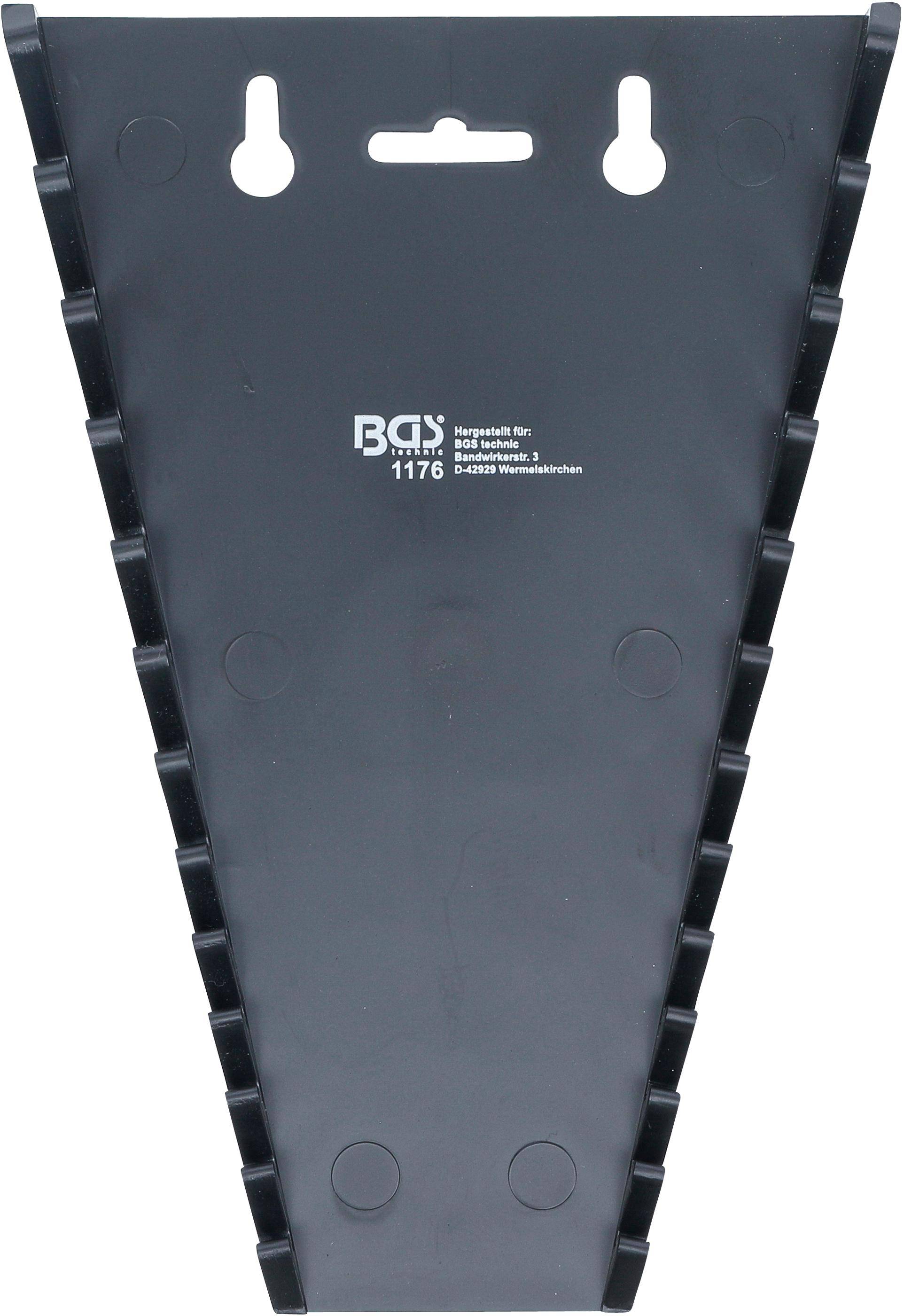 BGS technic Halter für Maul-/Ringschlüssel | 12 Auflagen