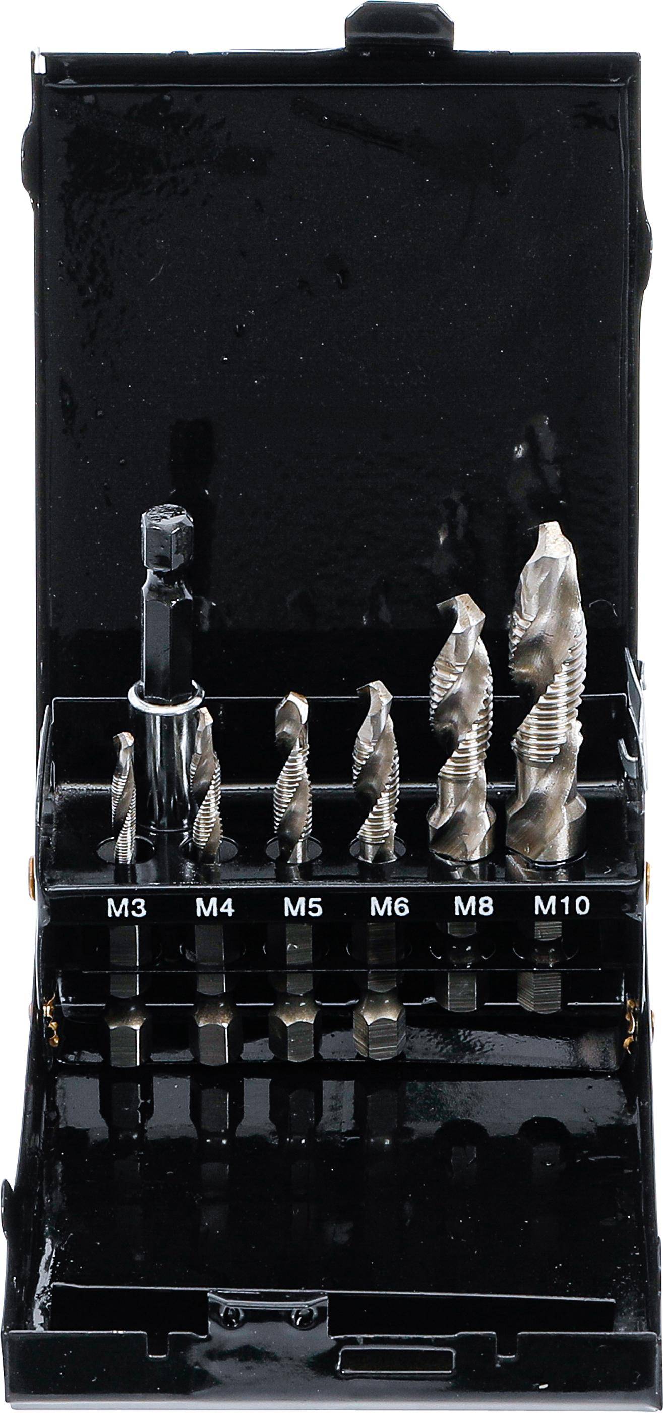 BGS Bohrer-/ Gewindeschneider-Satz | HSS-G | 7-tlg.