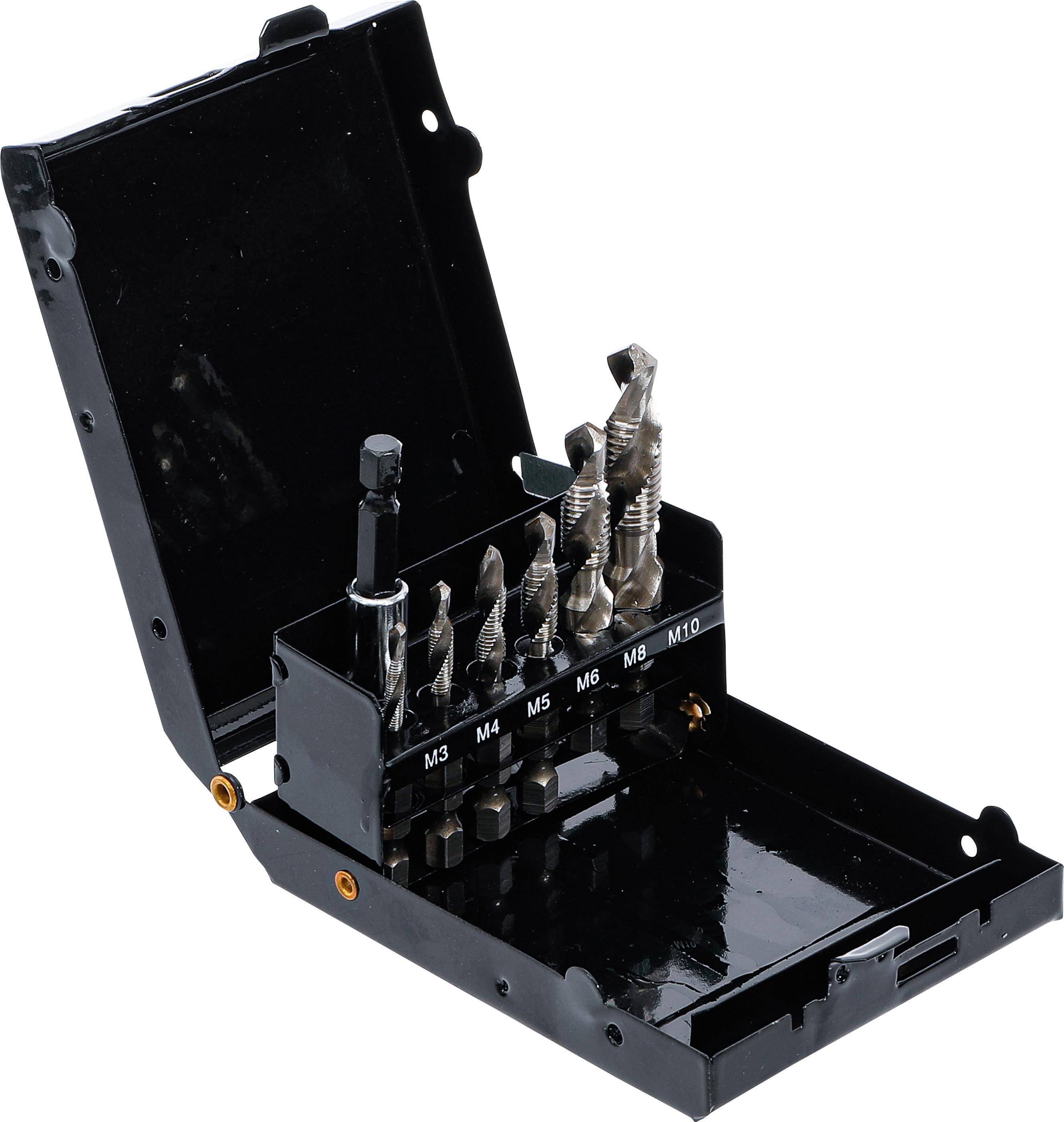 BGS Bohrer-/ Gewindeschneider-Satz | HSS-G | 7-tlg.