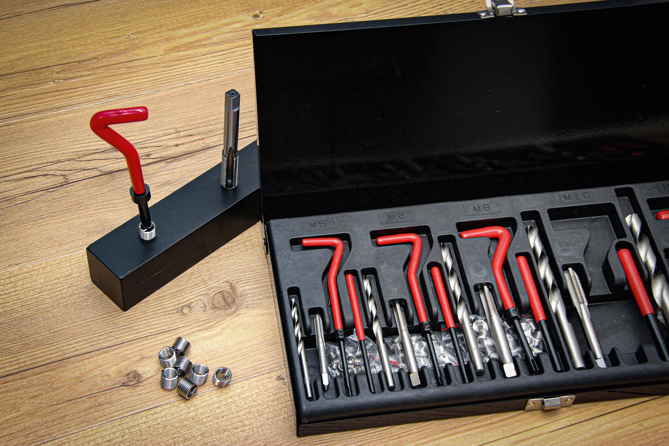 BGS Do It Yourself Gewinde-Reparatur-Satz | M5 - M12 | 130-tlg.